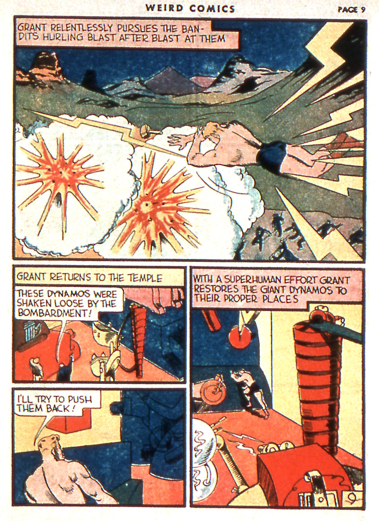 Read online Weird Comics comic -  Issue #4 - 11