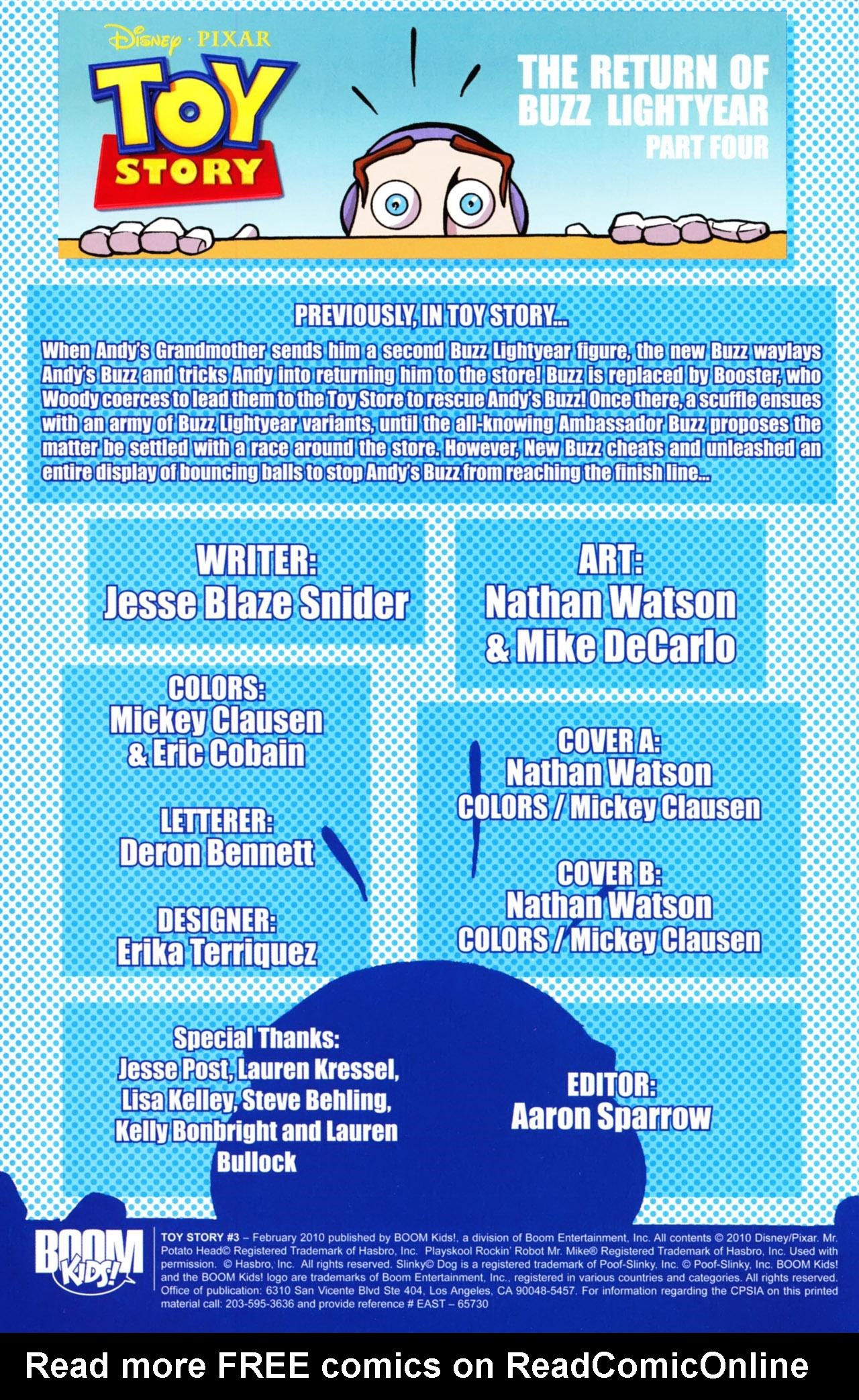 Toy Story 3 2 Read Toy Story 3 2 comic online in high quality. Read Full Comic online for free