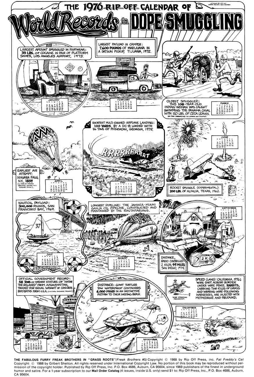 Read online The Fabulous Furry Freak Brothers comic -  Issue #5 - 2