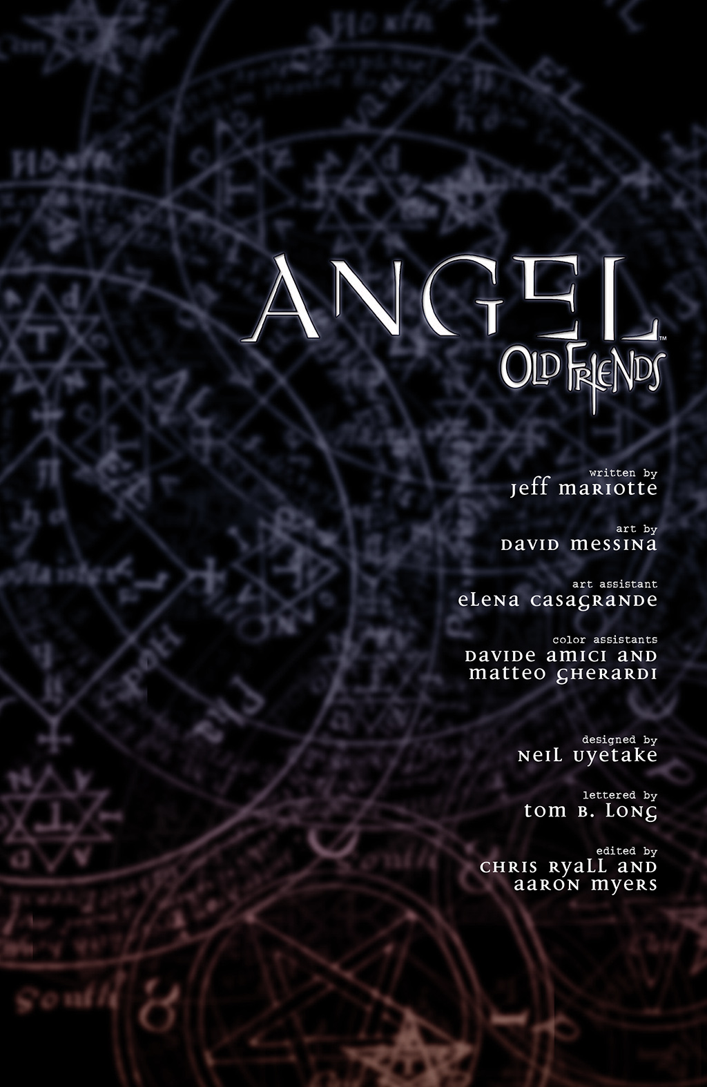 Read online Angel: Old Friends comic -  Issue # TPB - 5