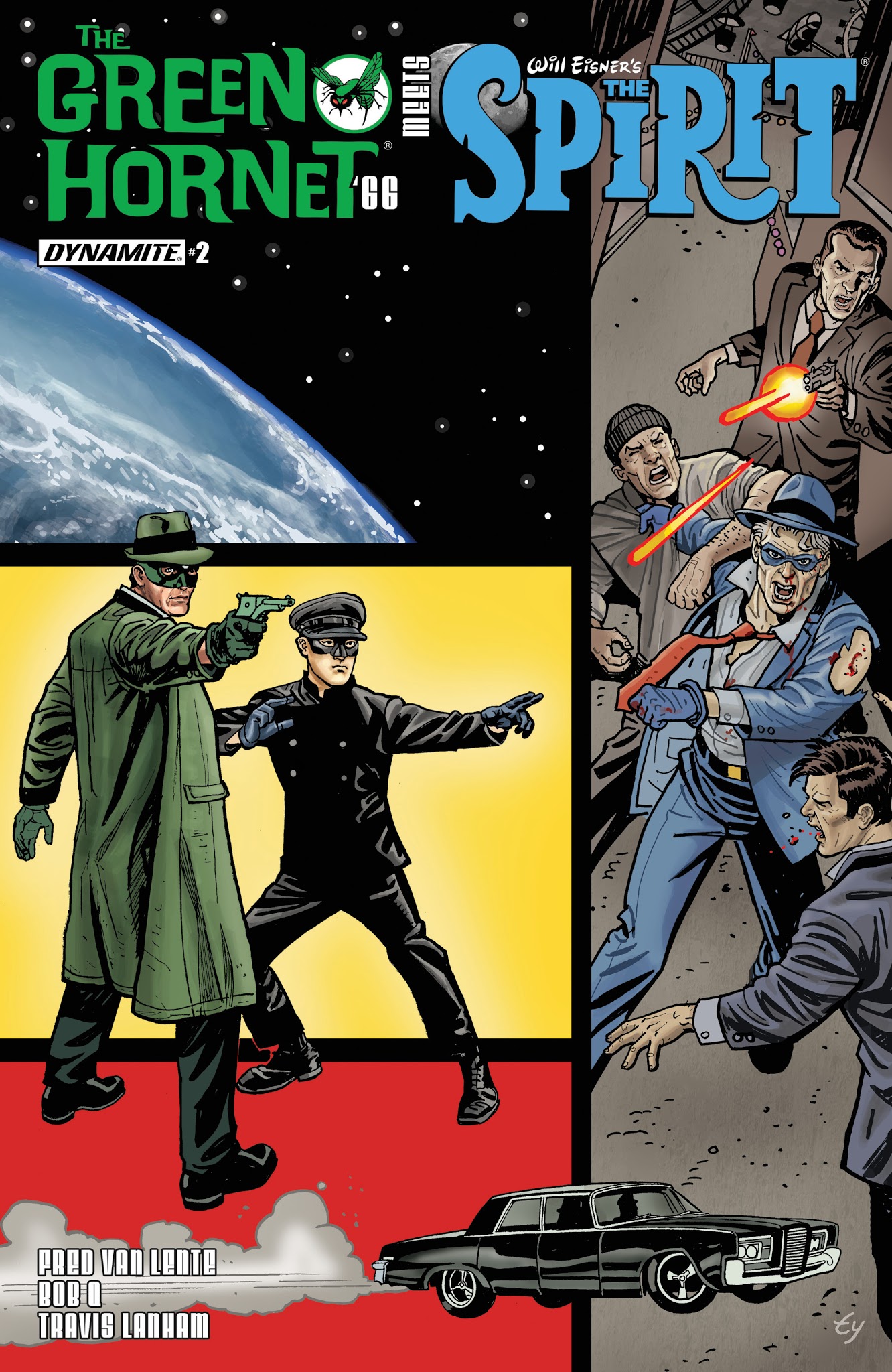 Read online The Green Hornet '66 Meets the Spirit comic -  Issue #2 - 1