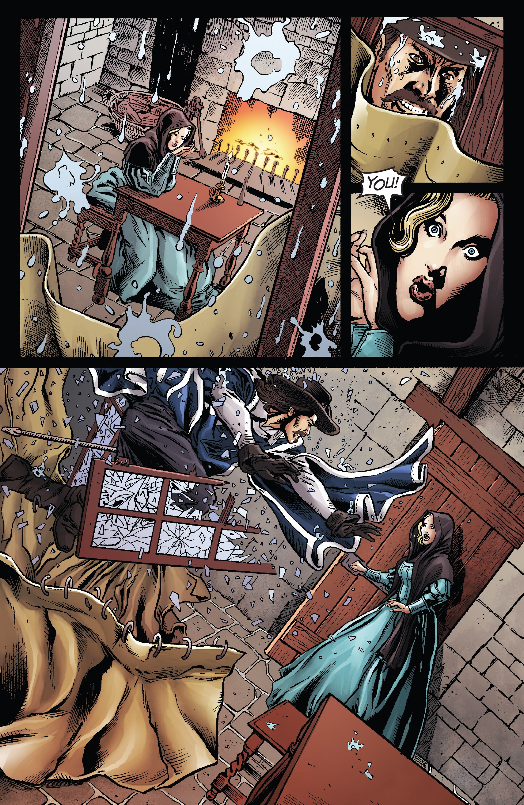 Read online Marvel Illustrated: The Three Musketeers comic -  Issue #6 - 7