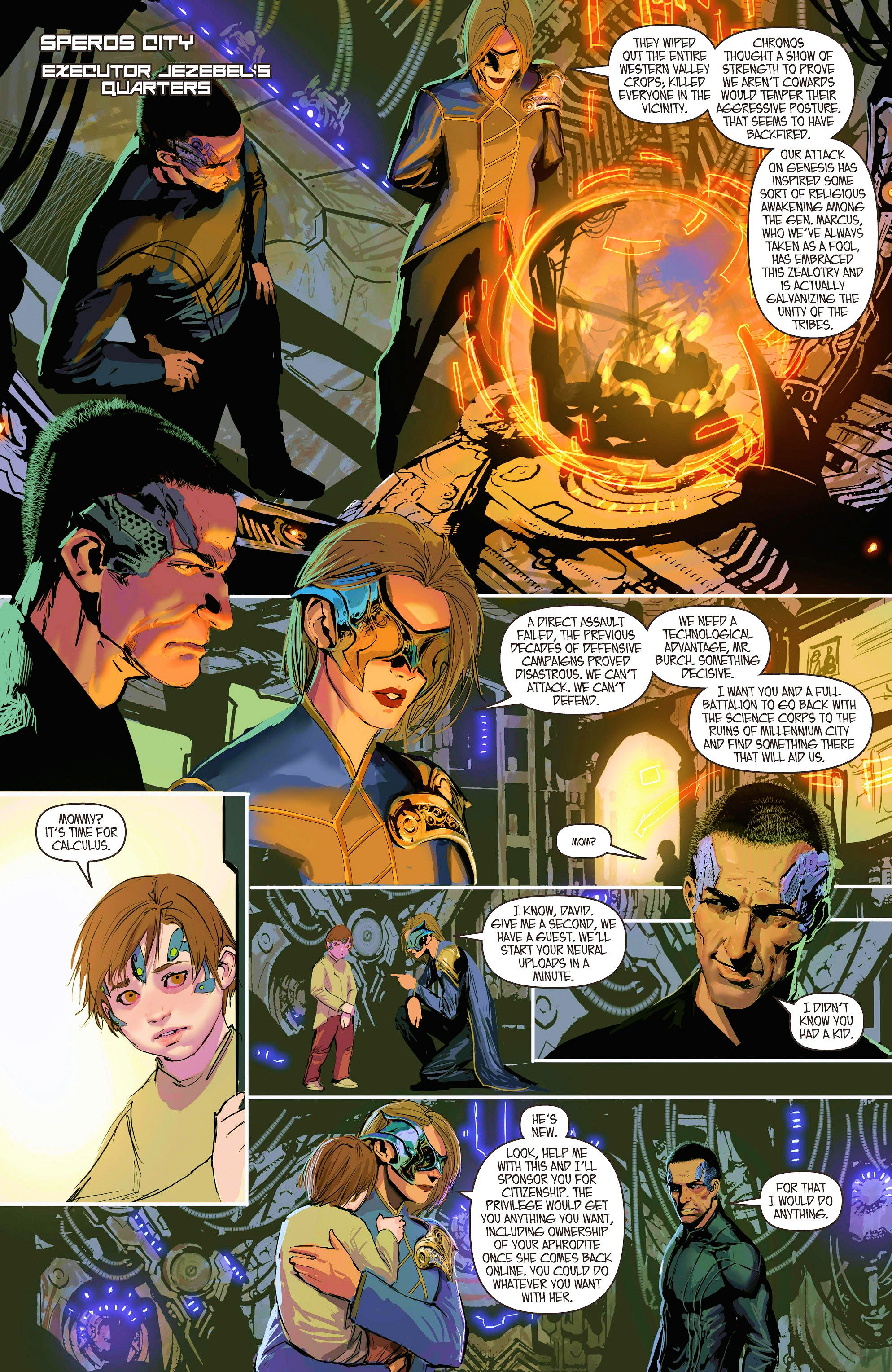 Read online Aphrodite IX (2013) comic -  Issue #6 - 18