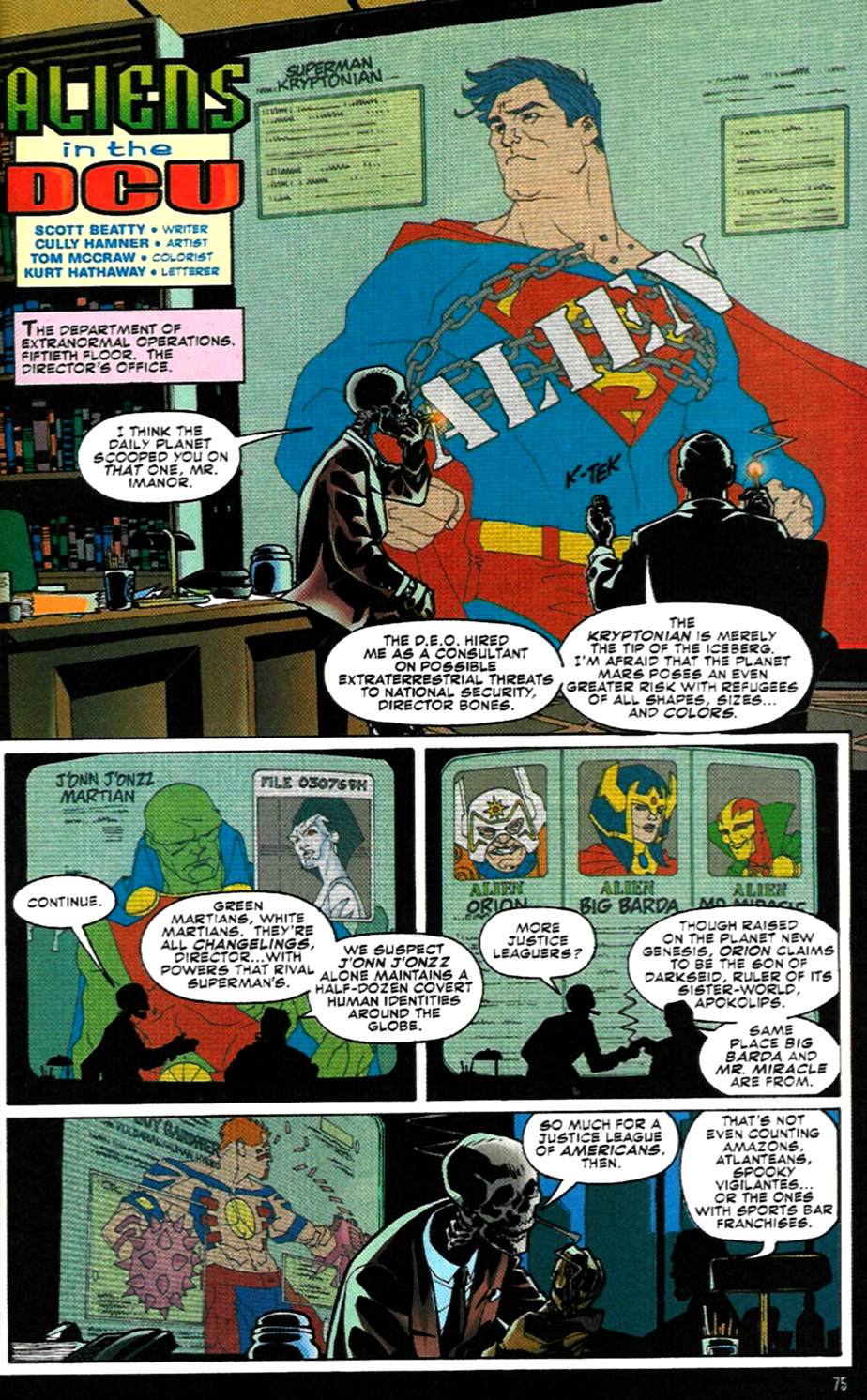 Read online Secret Files & Origins Guide to the DC Universe 2000 comic -  Issue #1 - 64