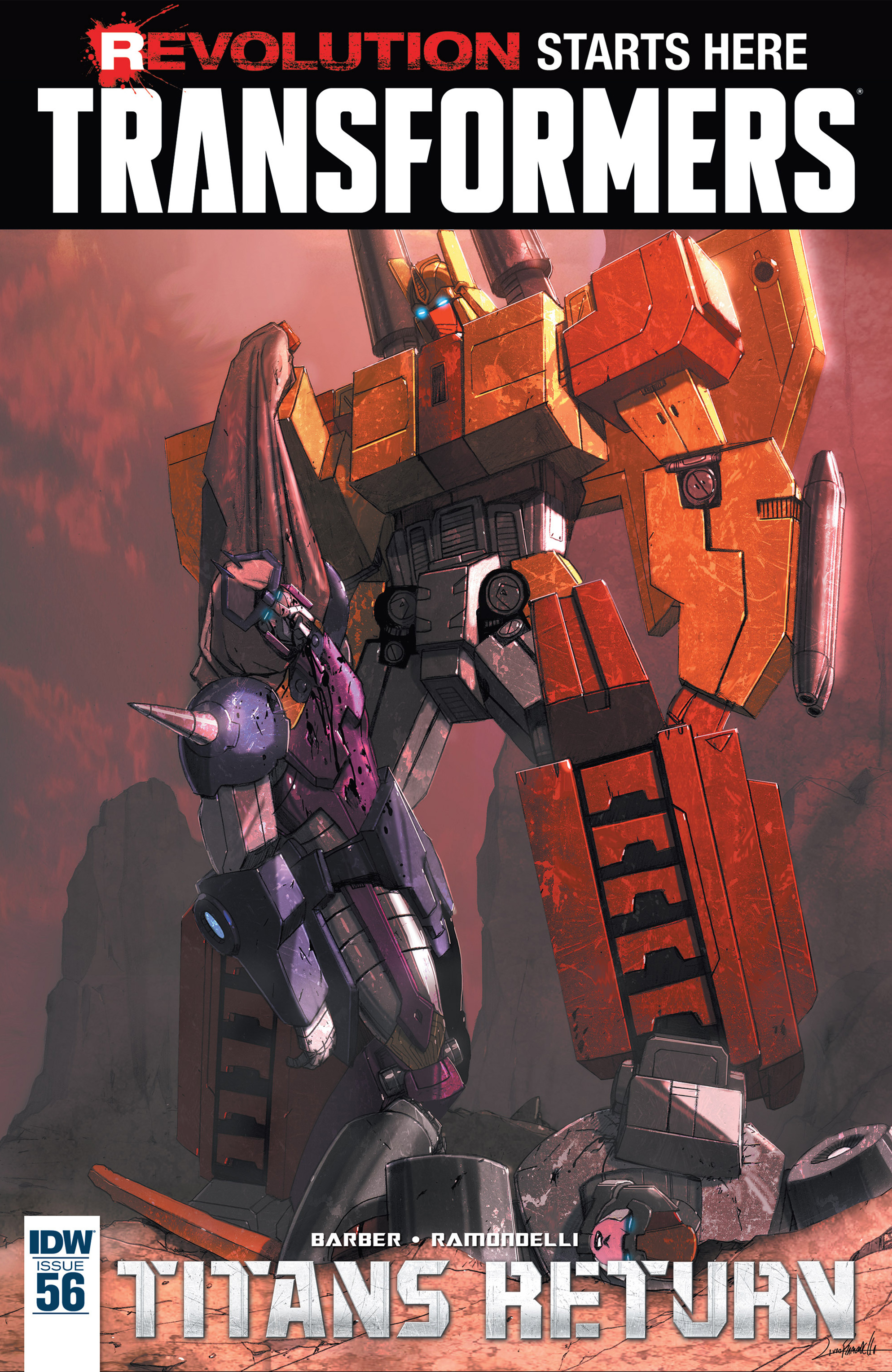 Read online The Transformers (2014) comic -  Issue #56 - 1