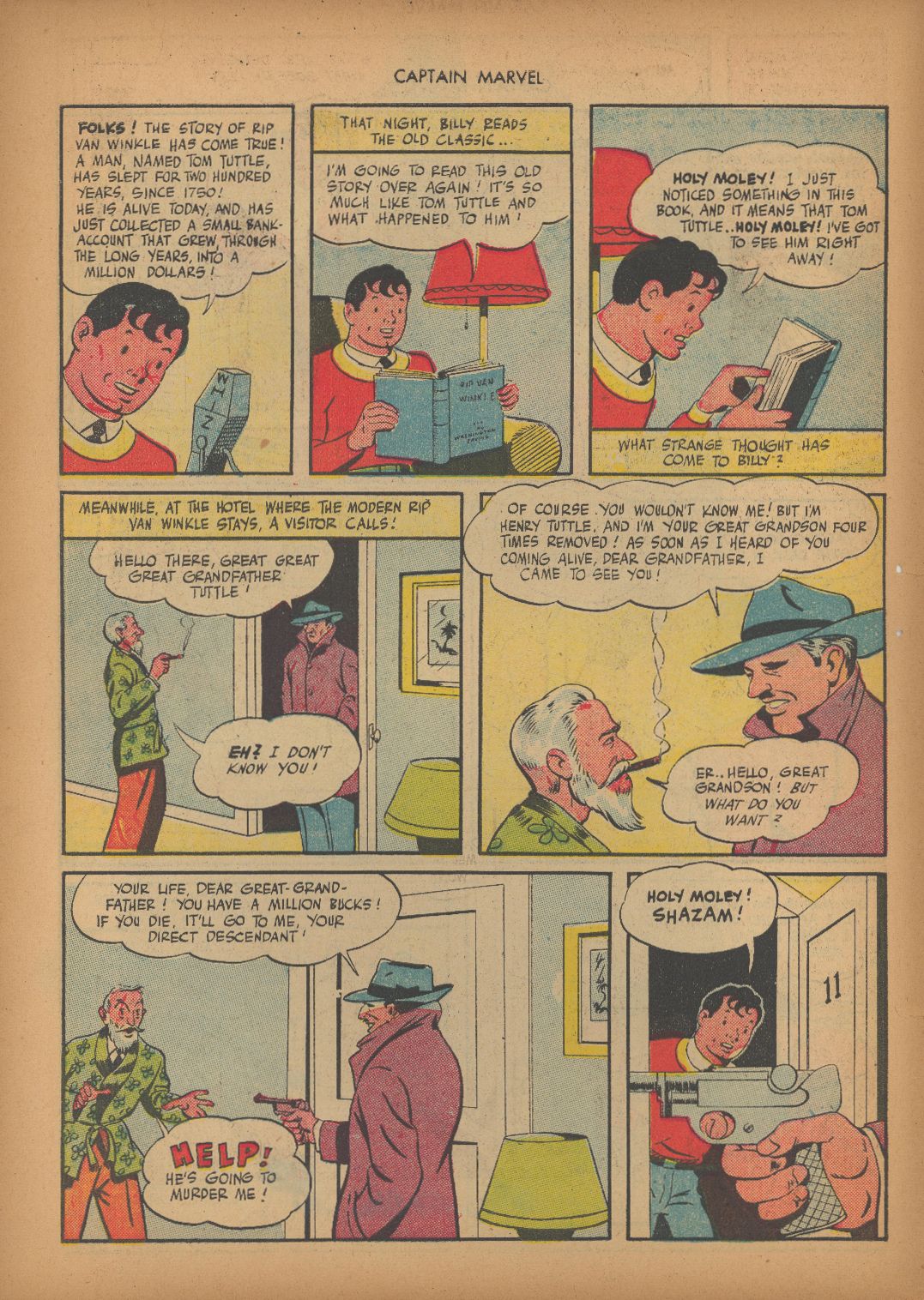 Read online Captain Marvel Adventures comic -  Issue #61 - 11