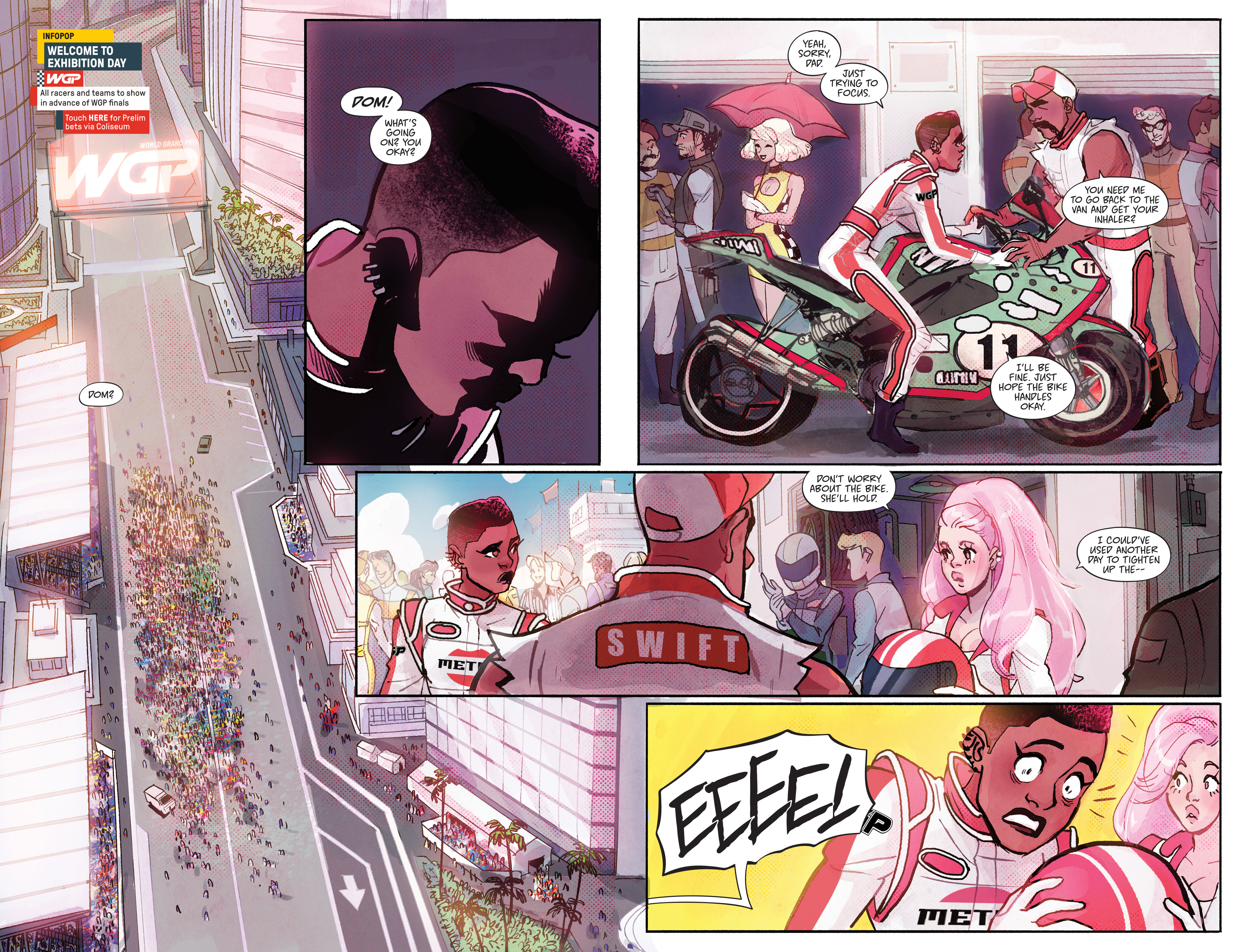 Read online Motor Crush comic -  Issue #3 - 10