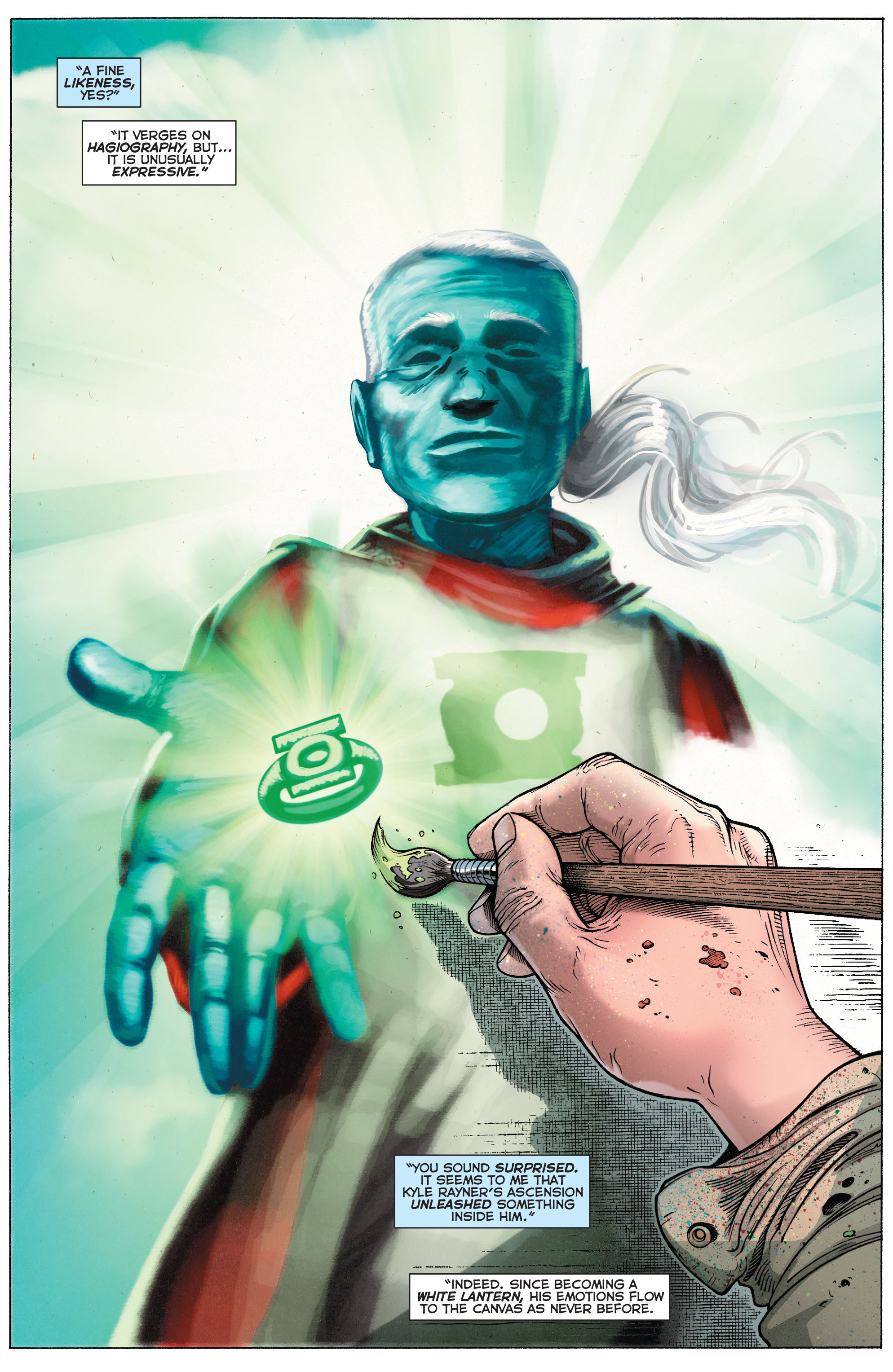 Read online Green Lantern: The Wrath of the First Lantern comic -  Issue # TPB - 341