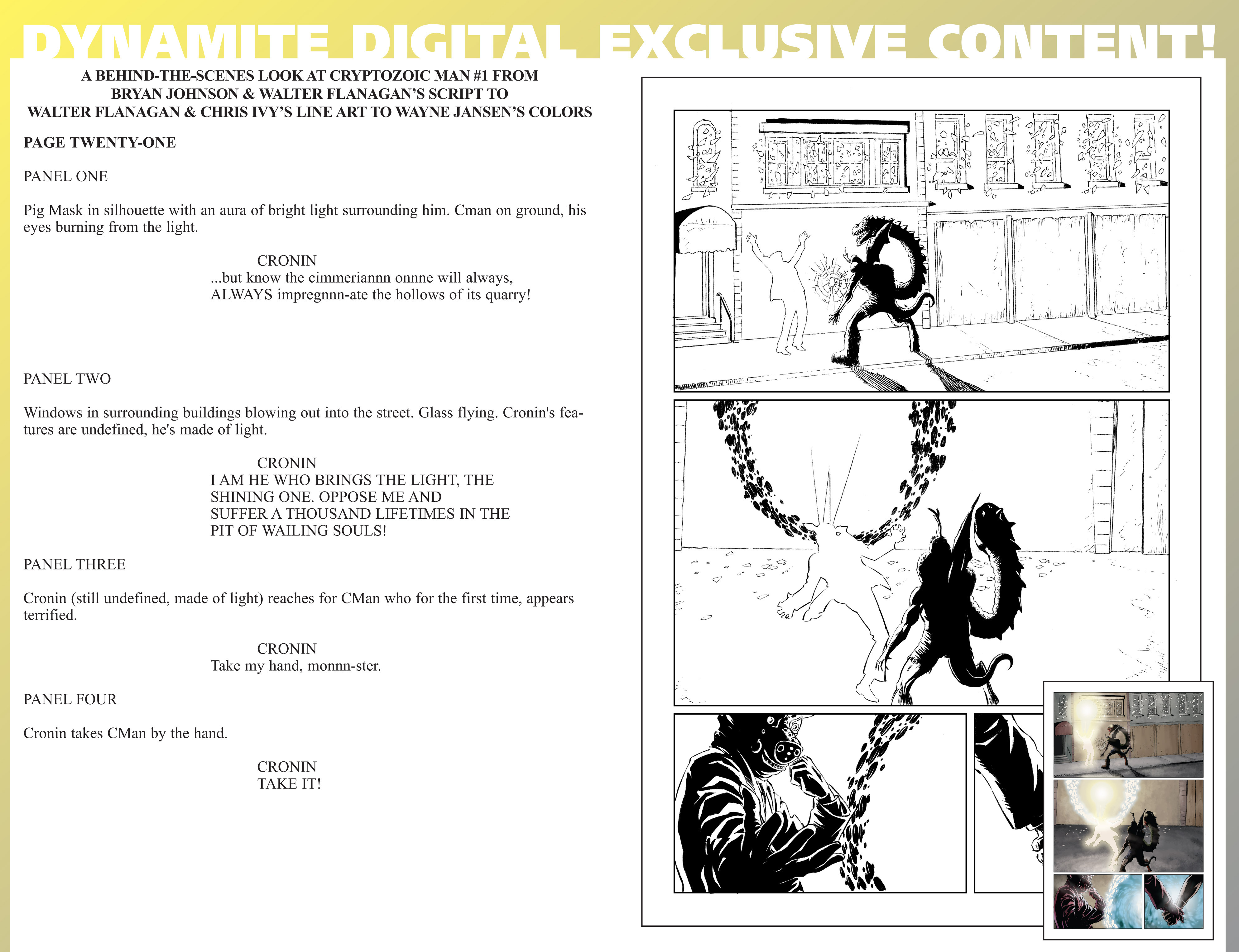 Read online Cryptozoic Man comic -  Issue #1 - 27
