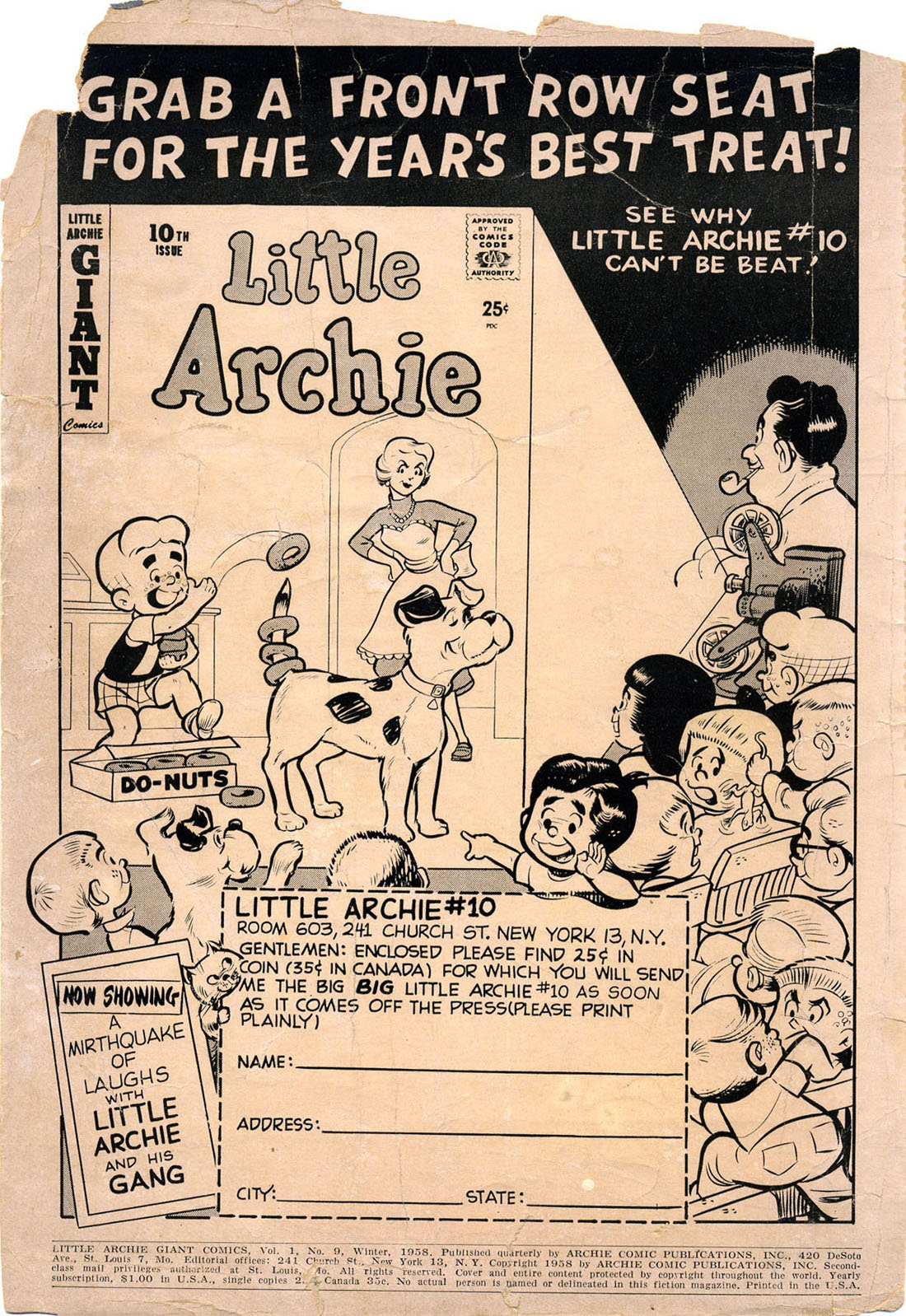 Read online Little Archie (1956) comic -  Issue #9 - 2