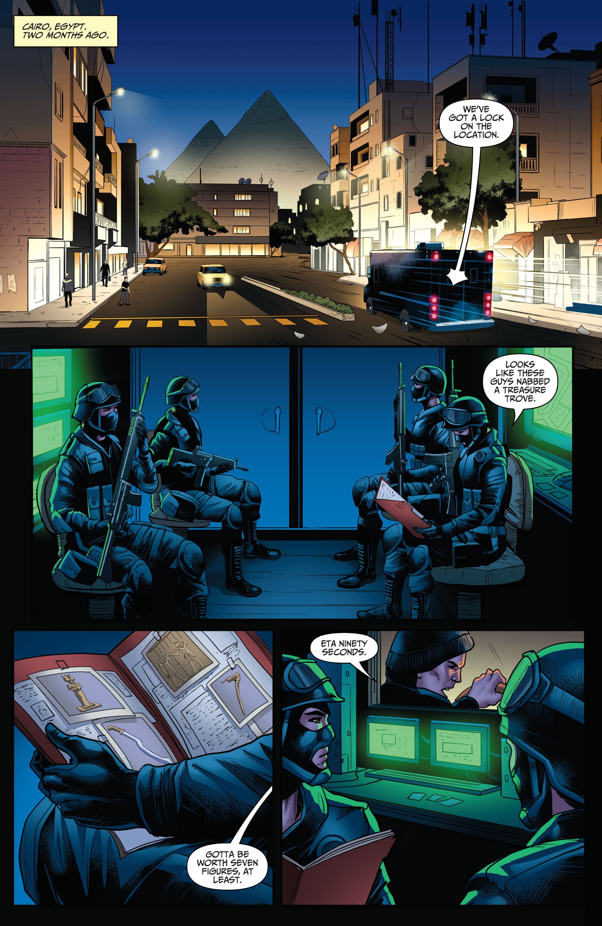 Read online Myths & Legends Quarterly: Blood Pharaoh comic -  Issue # Full - 3