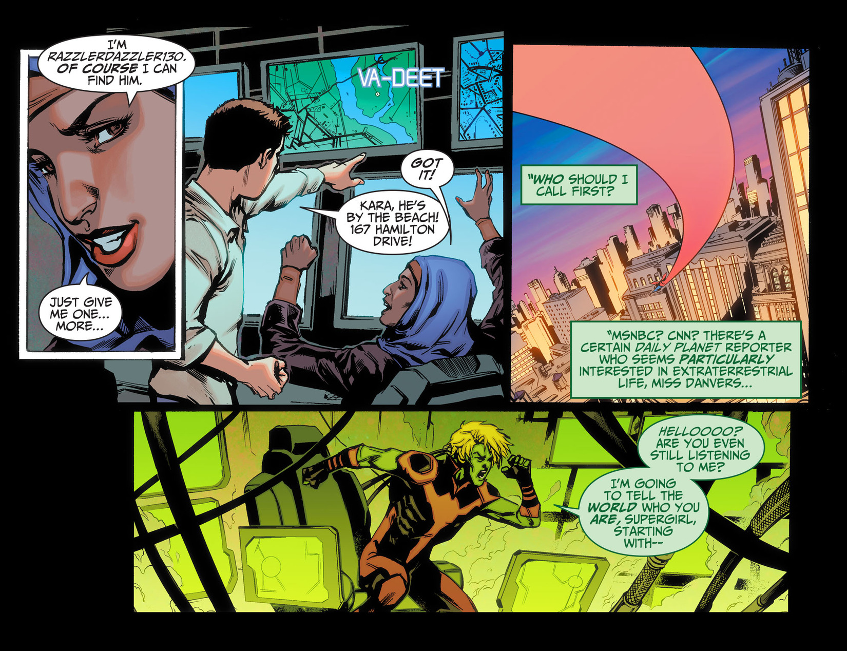 Read online Adventures of Supergirl comic -  Issue #5 - 17