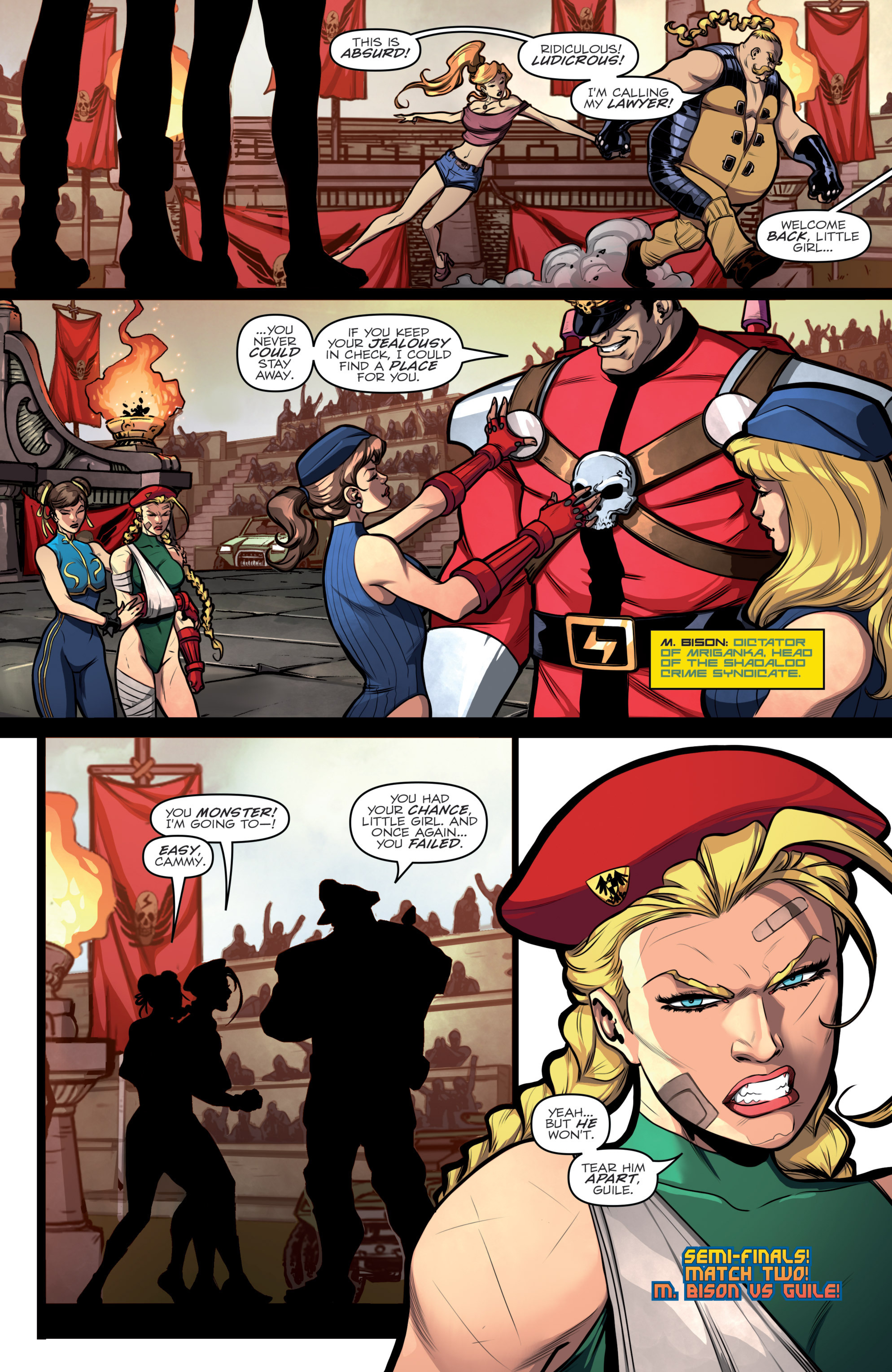 Read online Street Fighter X G.I. Joe comic -  Issue #4 - 13