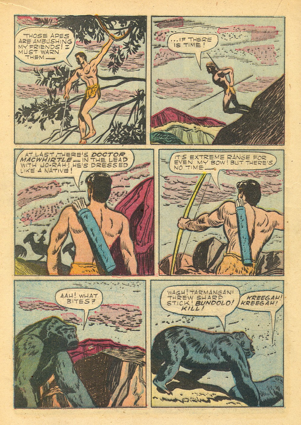 Read online Tarzan (1948) comic -  Issue #24 - 18
