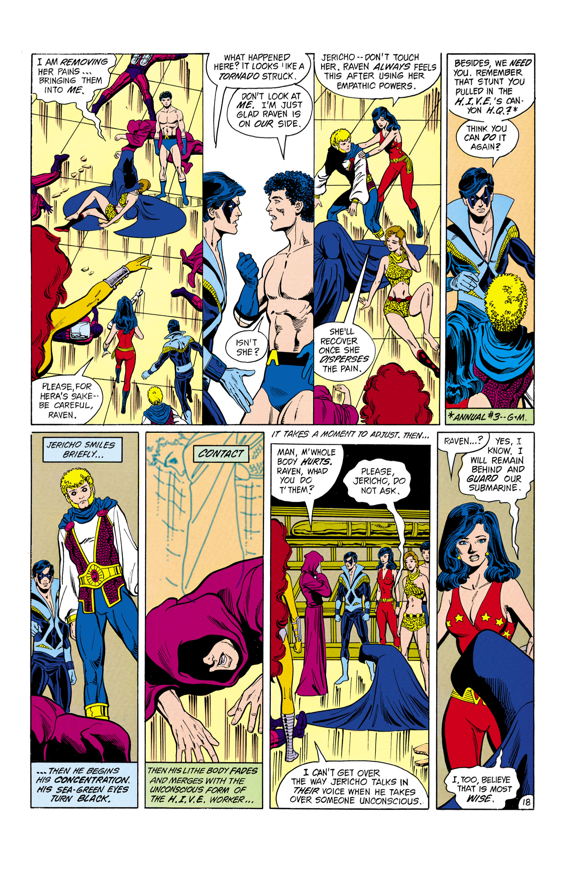 Read online Tales of the Teen Titans comic -  Issue #46 - 19