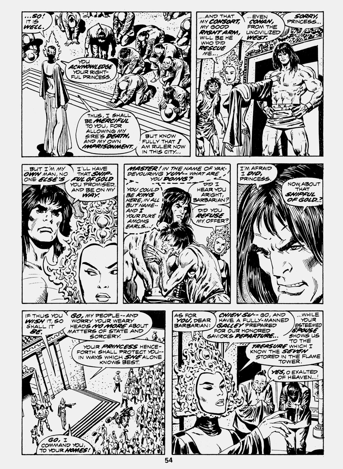 Read online Conan Saga comic -  Issue #70 - 55