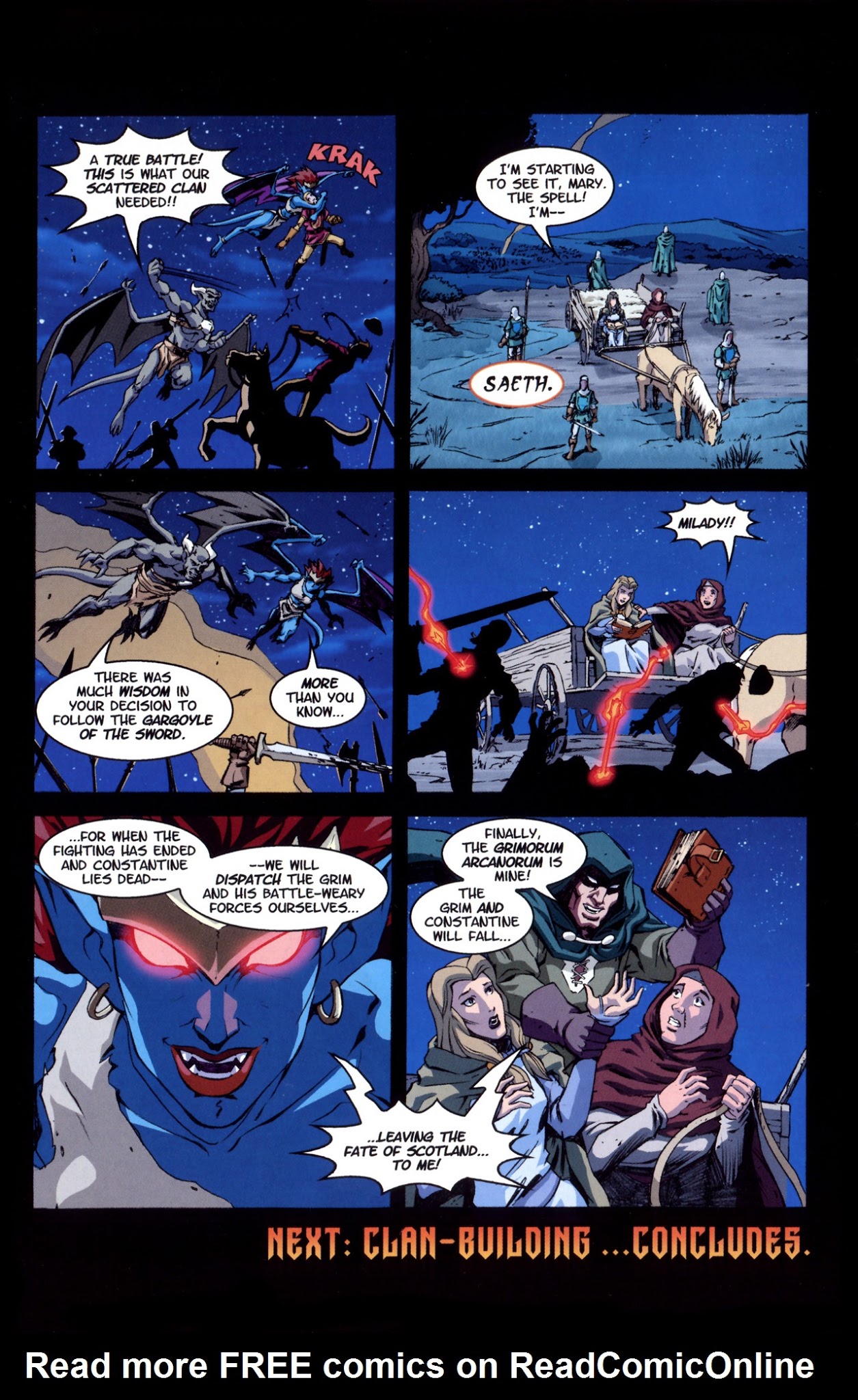 Read online Gargoyles (2006) comic -  Issue #11 - 26