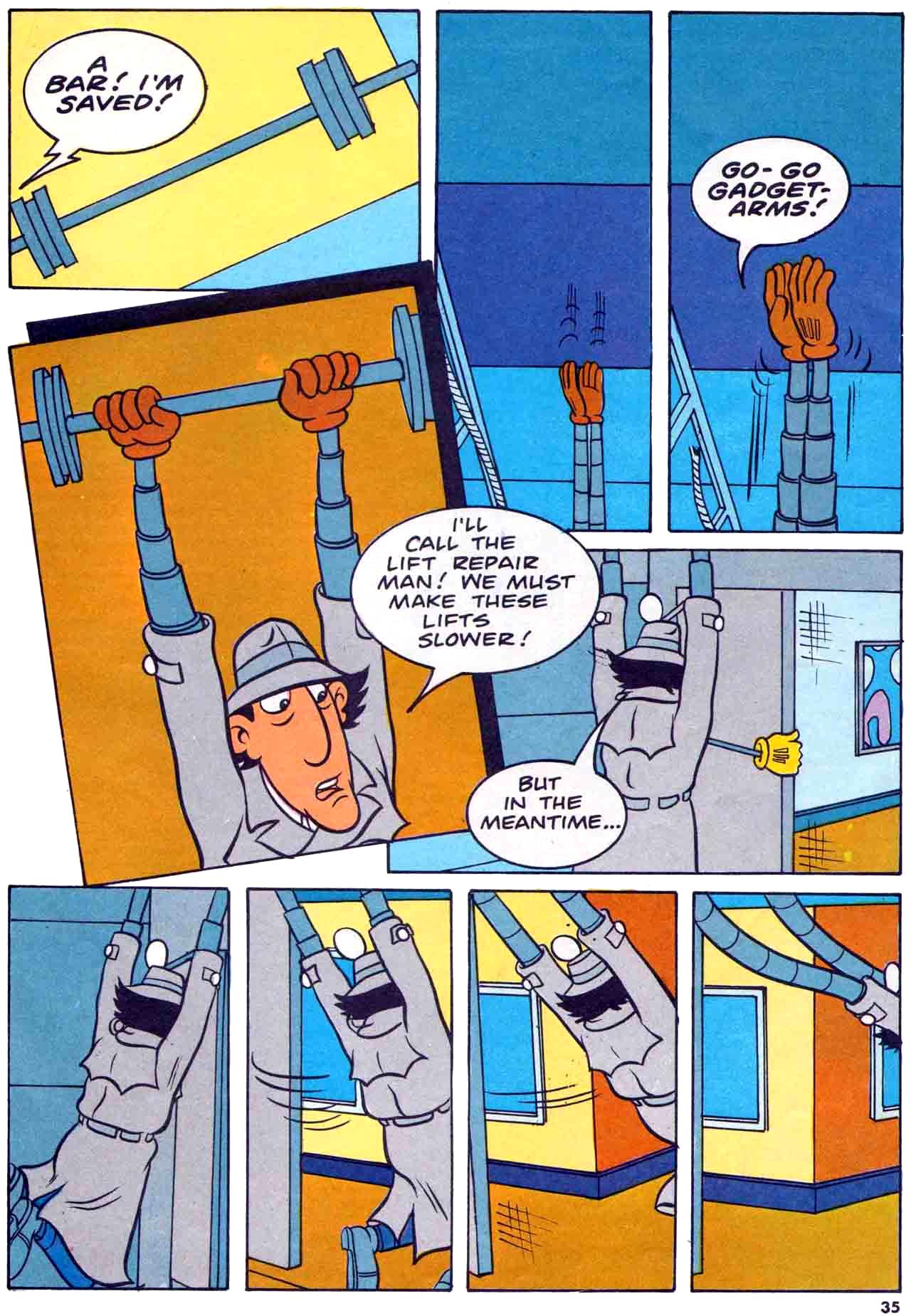 Read online Inspector Gadget (1975) comic -  Issue # Full - 35