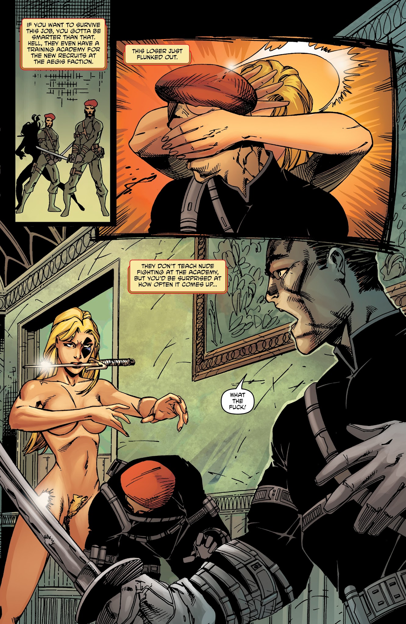 Read online UnHoly comic -  Issue #5 - 19