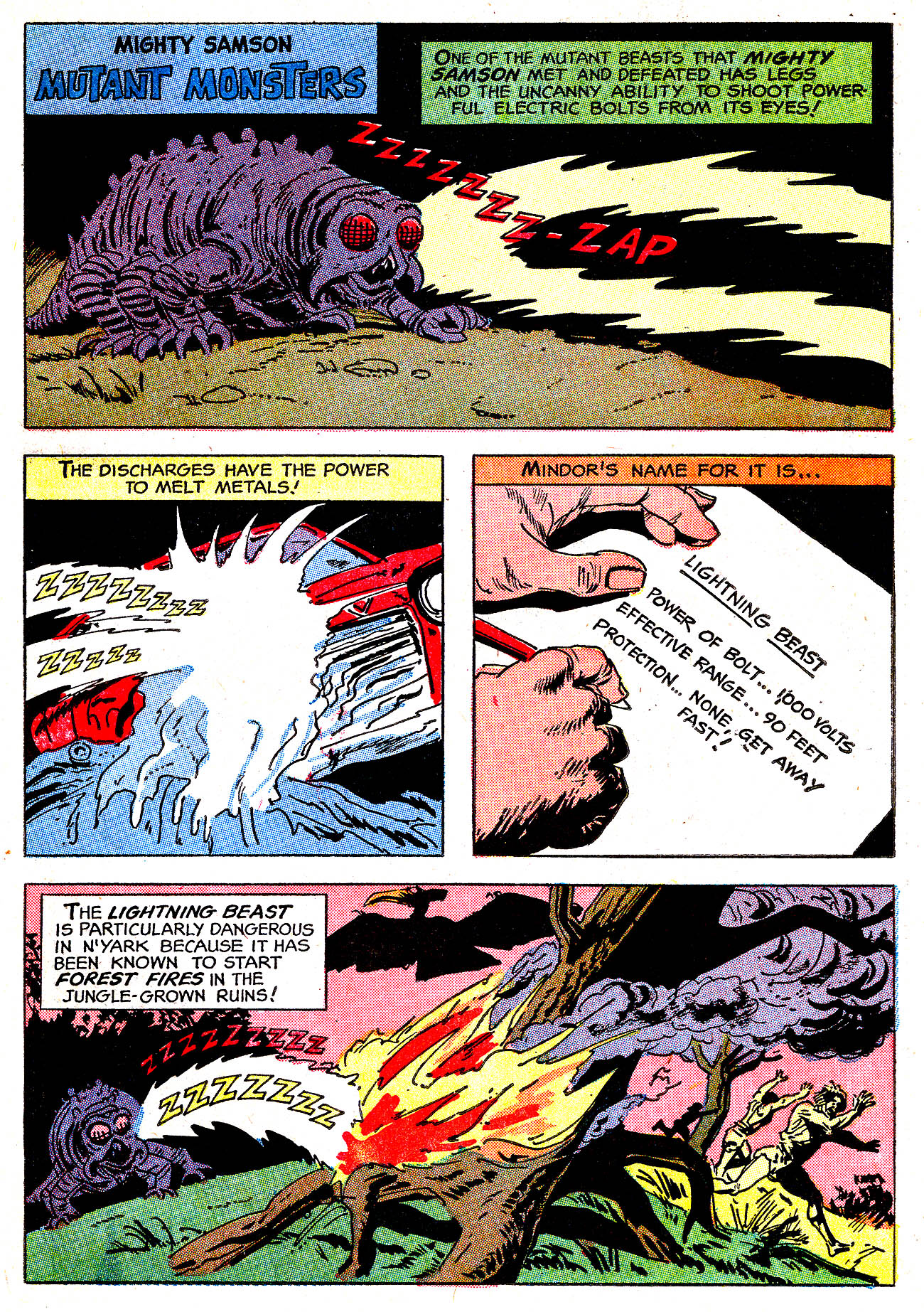Read online Mighty Samson (1964) comic -  Issue #9 - 18