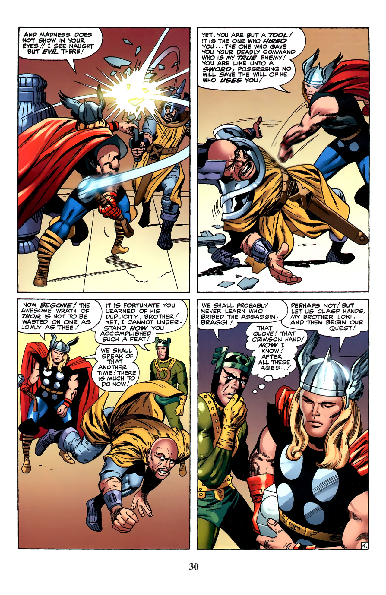 Read online Thor: Tales of Asgard by Stan Lee & Jack Kirby comic -  Issue #3 - 32