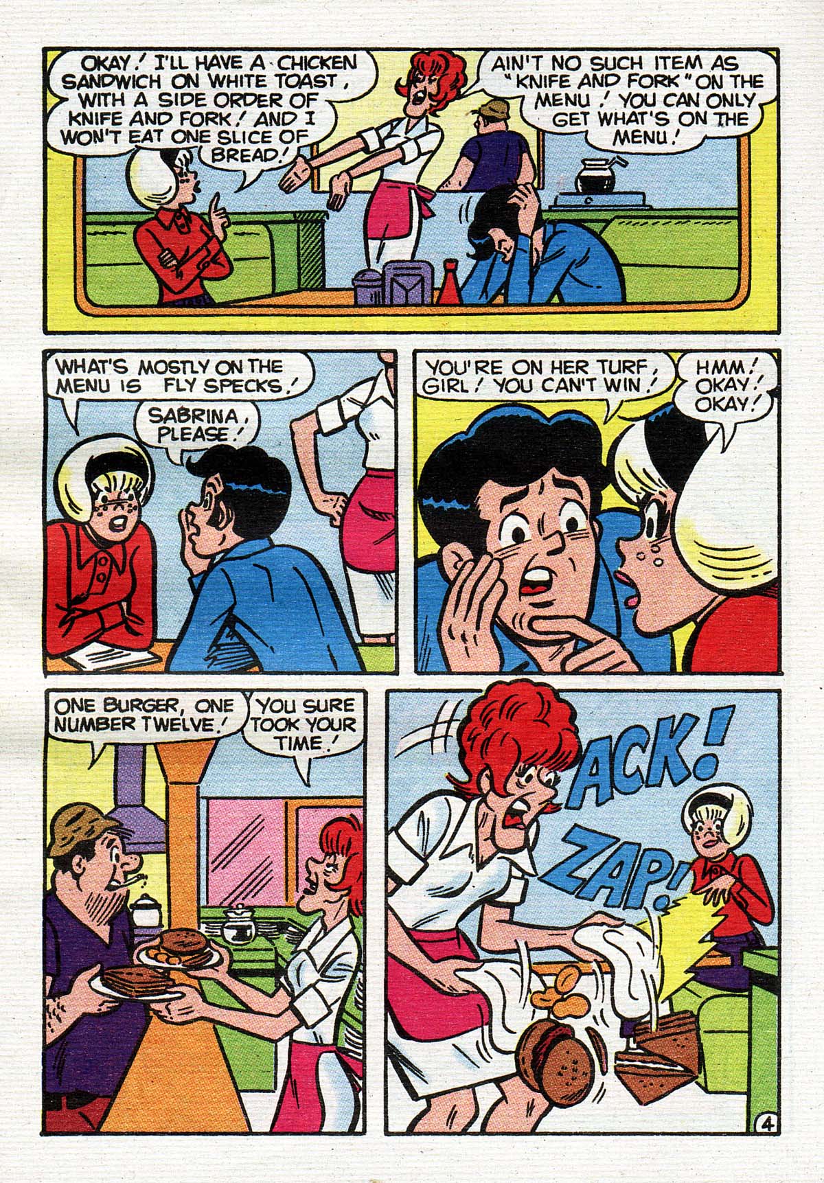 Read online Betty and Veronica Digest Magazine comic -  Issue #54 - 167