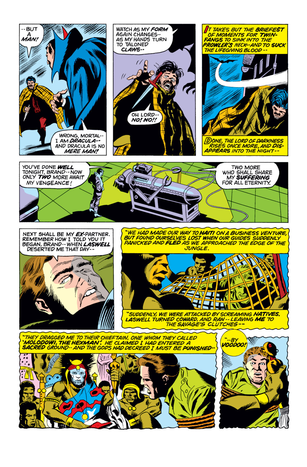 Read online Tomb of Dracula (1972) comic -  Issue #11 - 10