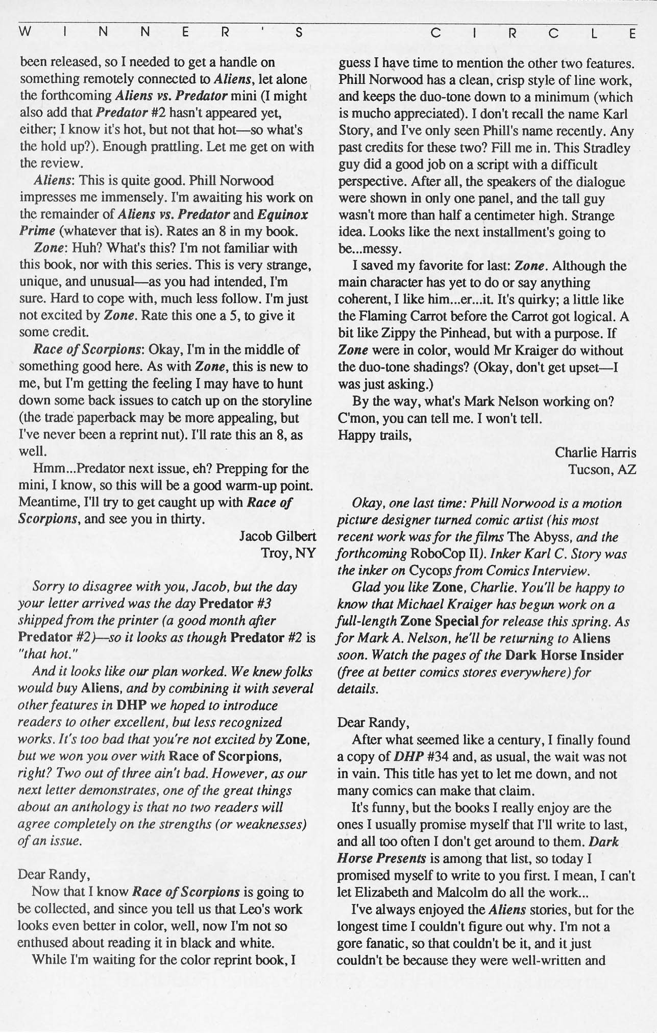 Read online Dark Horse Presents (1986) comic -  Issue #35 - 13