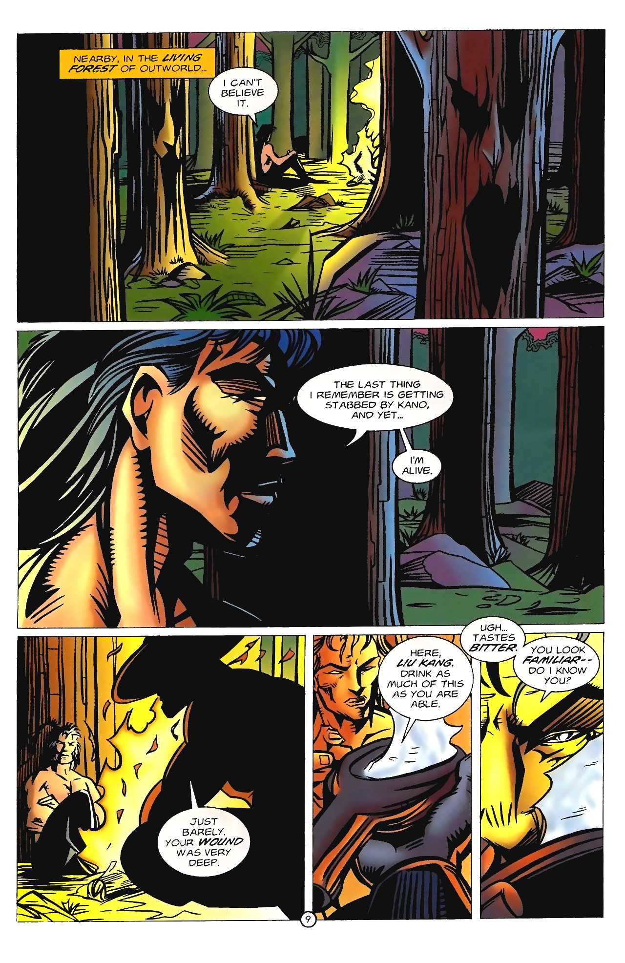 Read online Mortal Kombat (1994) comic -  Issue #6 - 10