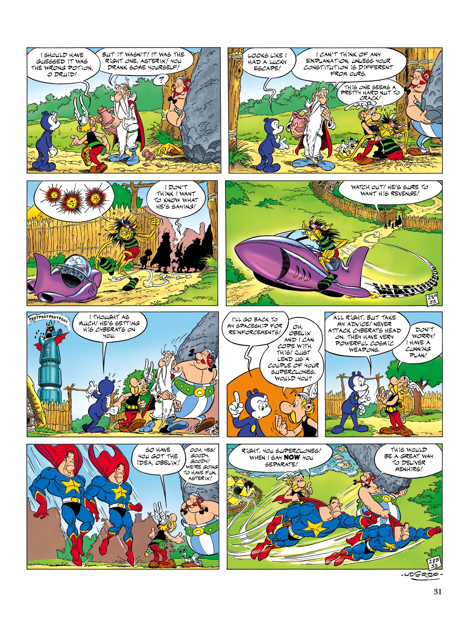 Read online Asterix comic -  Issue #33 - 32