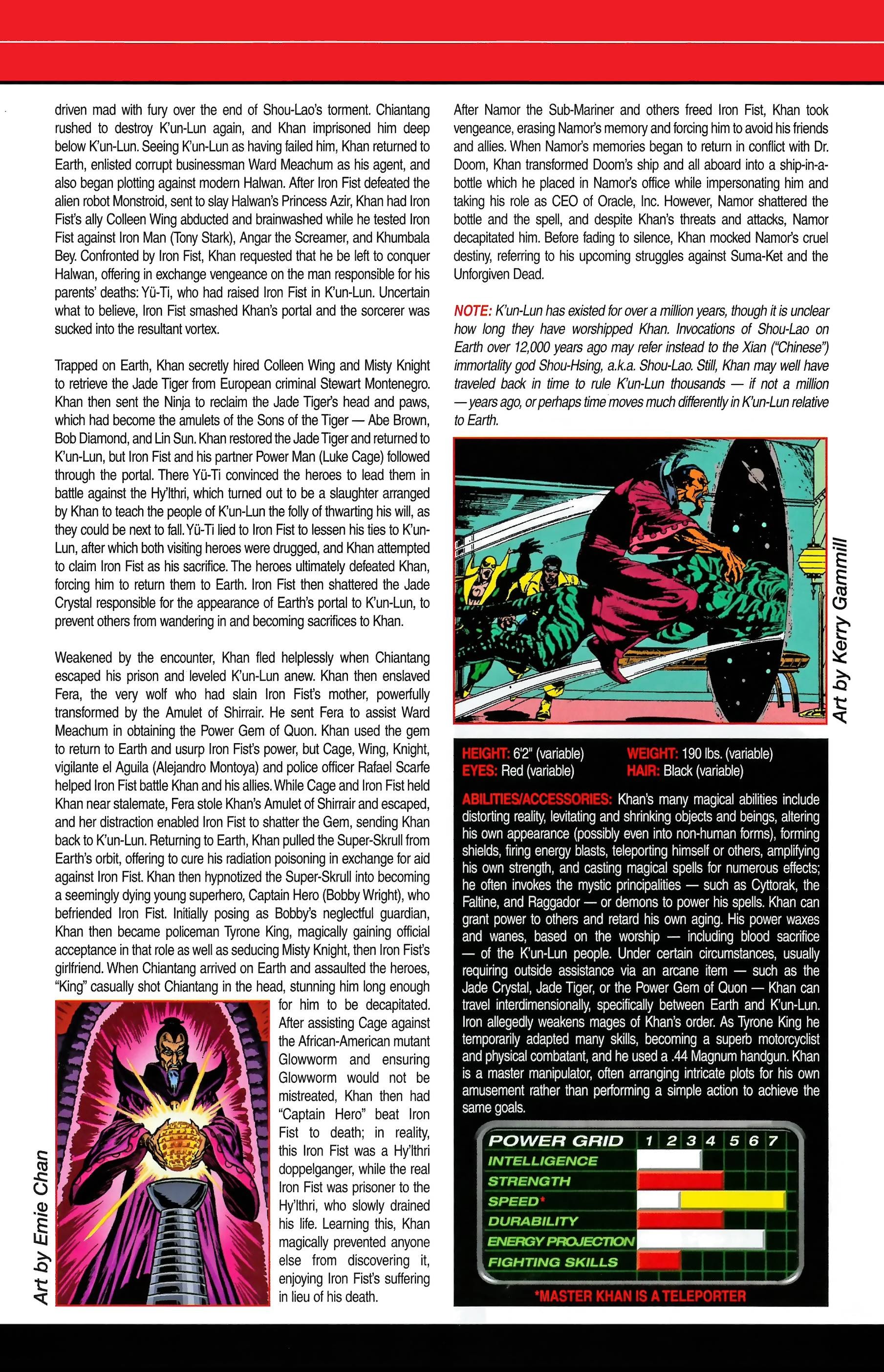 Read online Official Handbook of the Marvel Universe A to Z comic -  Issue # TPB 7 (Part 1) - 81