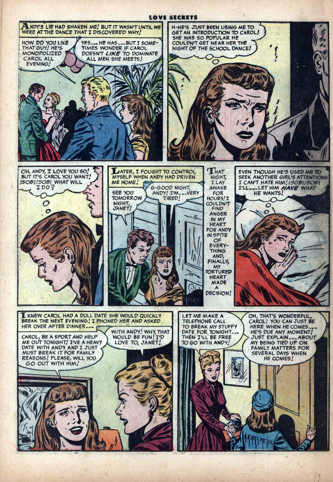 Read online Love Secrets (1953) comic -  Issue #39 - 22