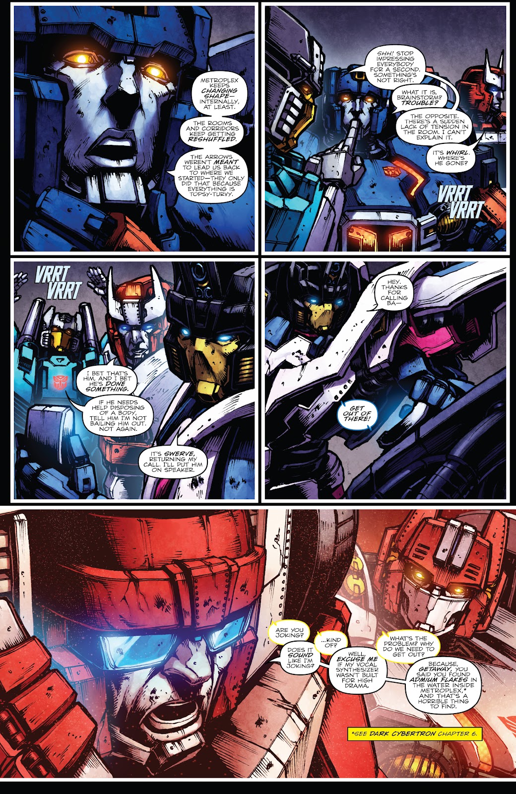 The Transformers: Dark Cybertron Finale issue Full - Page 10