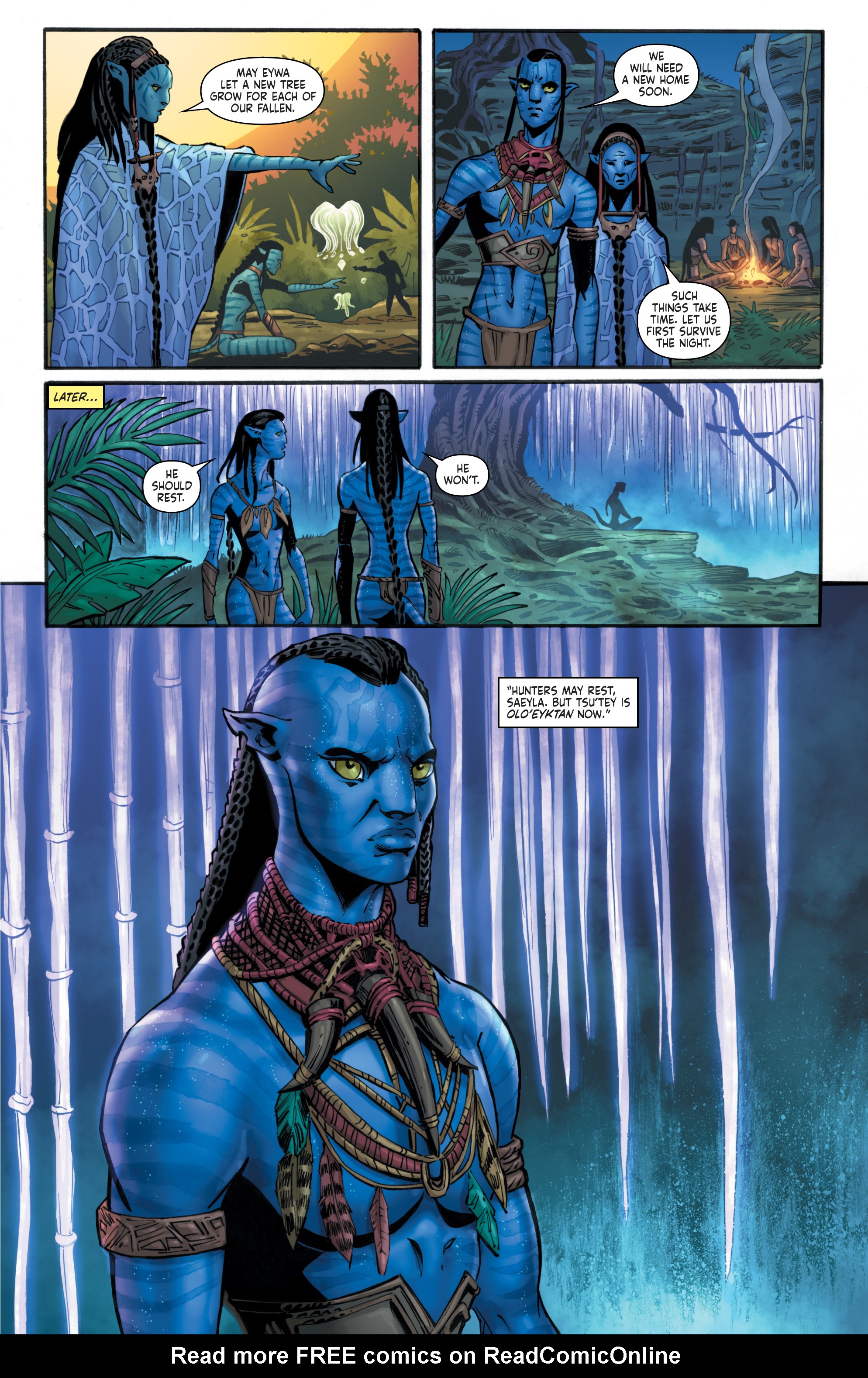 Read online Avatar: Tsu'tey's Path comic -  Issue #6 - 14