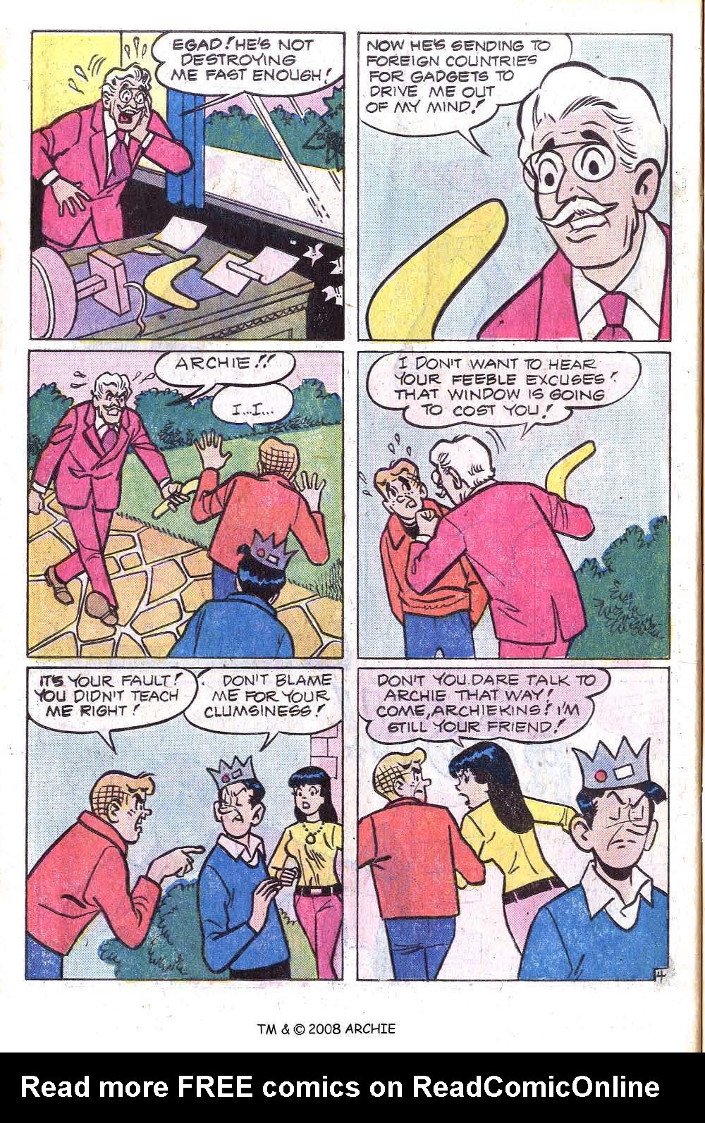Read online Jughead (1965) comic -  Issue #263 - 16