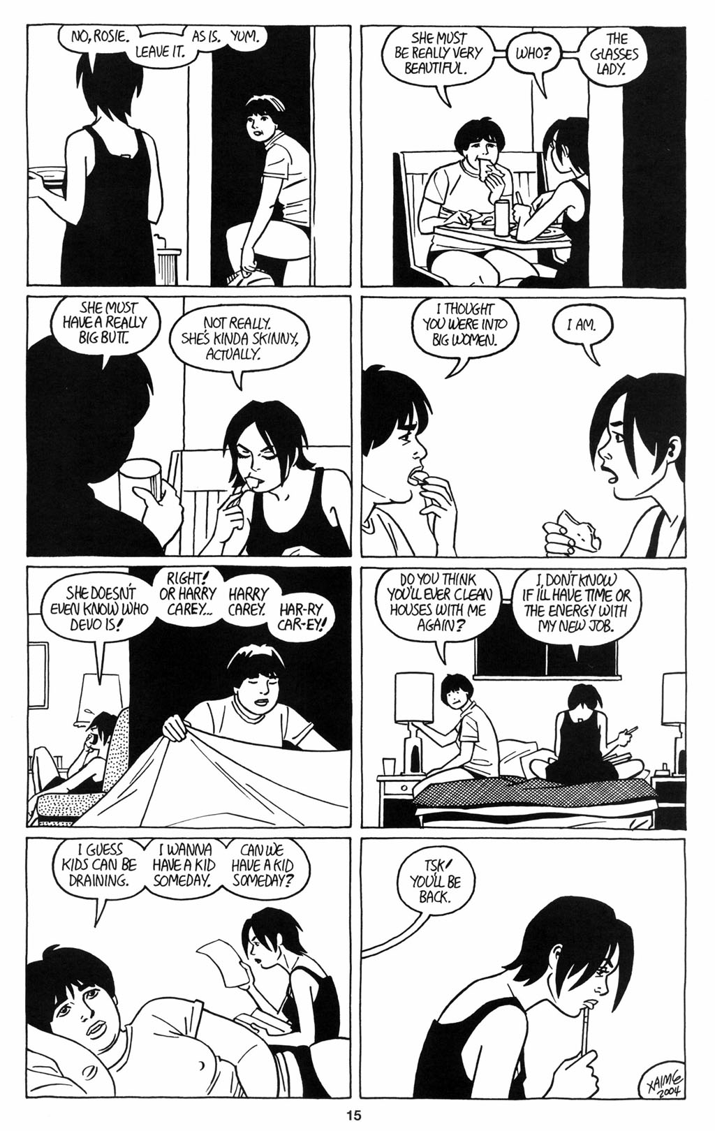 Read online Love and Rockets (2001) comic -  Issue #12 - 16
