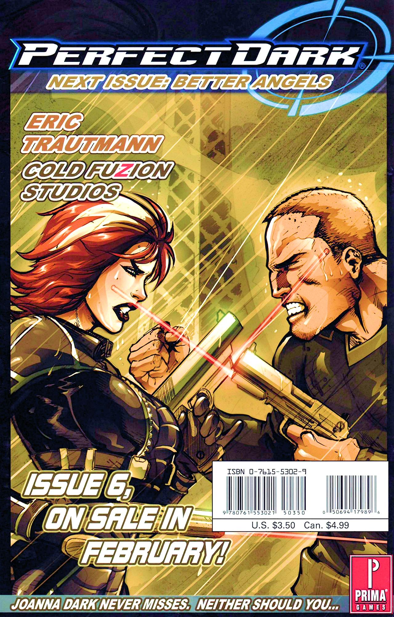 Read online Perfect Dark: Janus Tears comic -  Issue #5 - 35