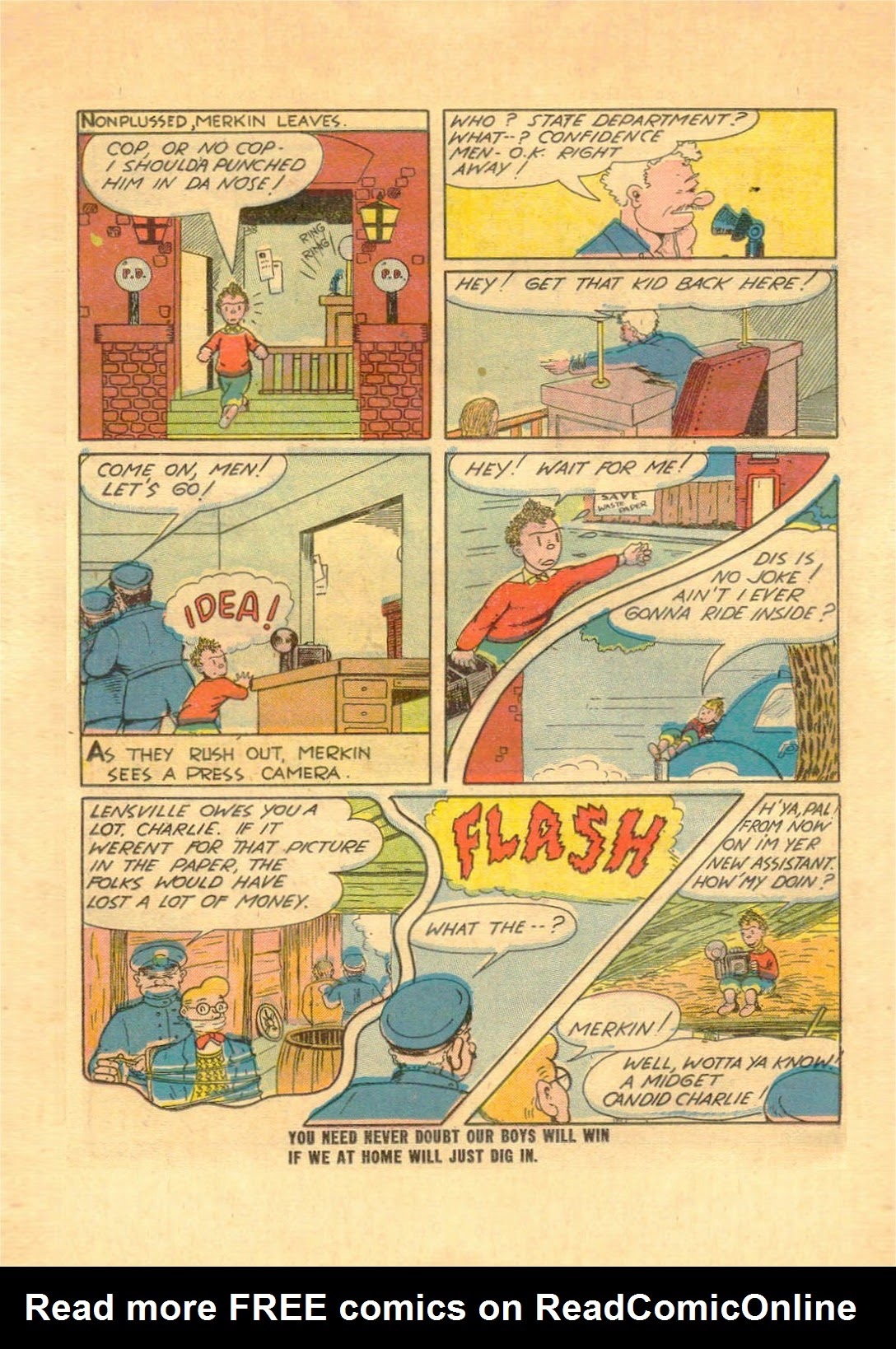 Read online Target Comics comic -  Issue #54 - 37