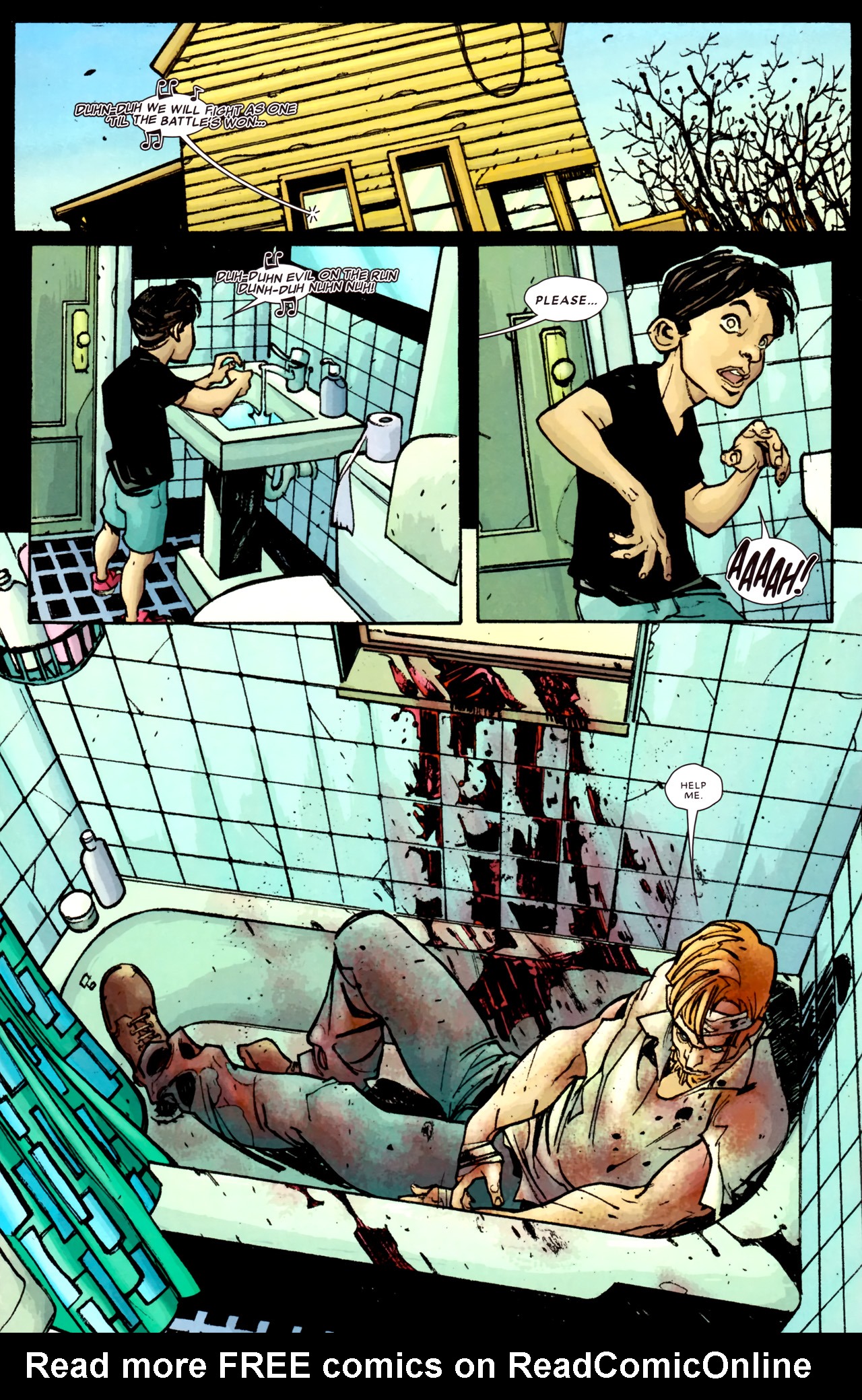 Read online Daredevil: Reborn comic -  Issue #4 - 5