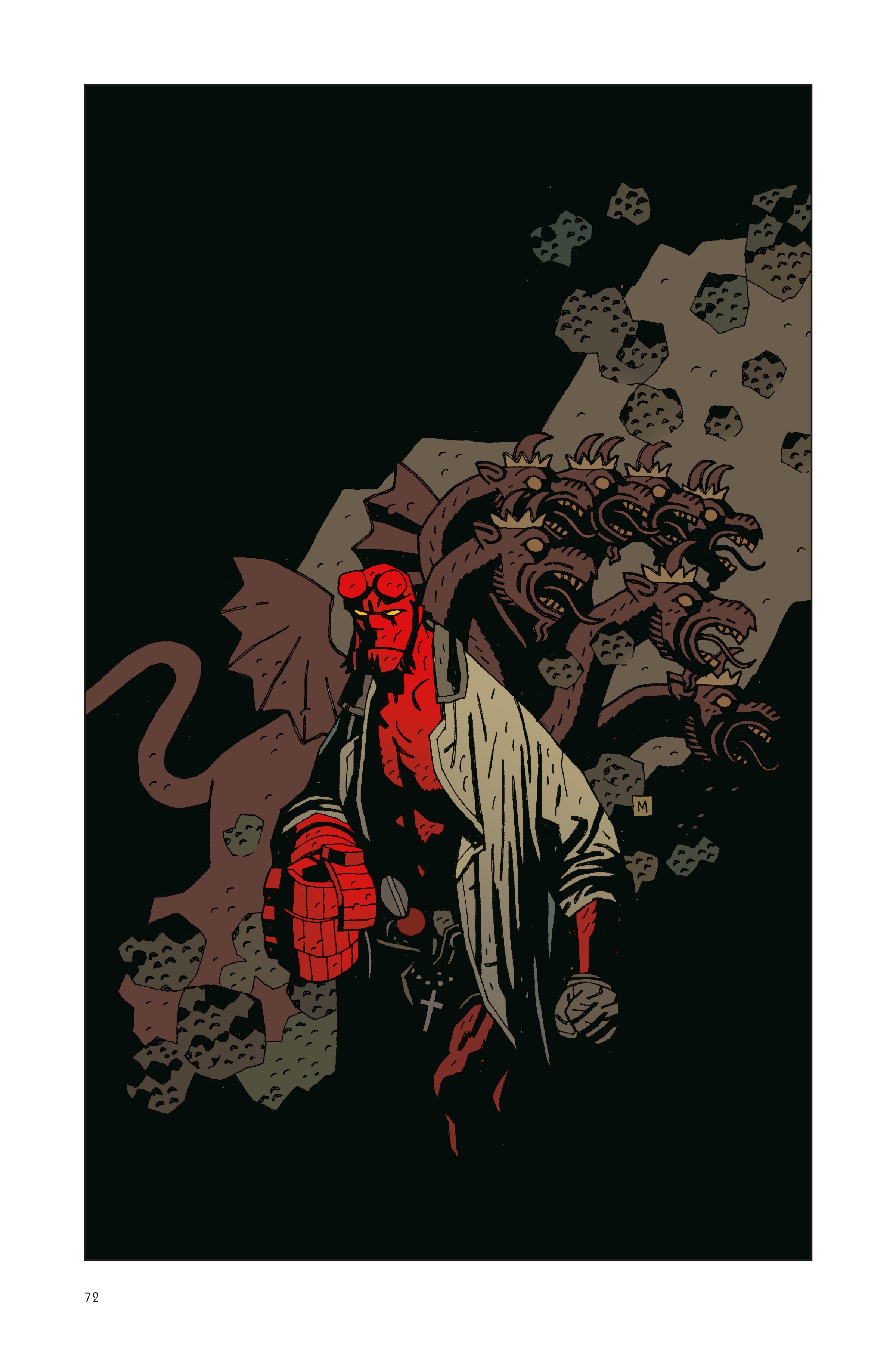 Read online Hellboy: 25 Years of Covers comic -  Issue # TPB (Part 1) - 74