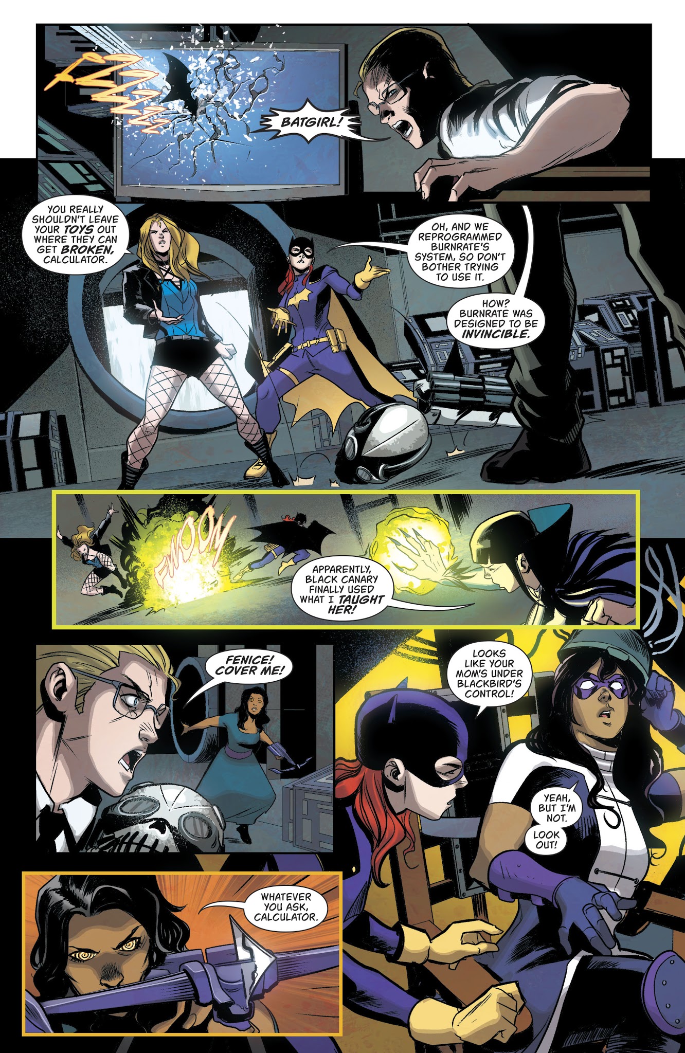 Read online Batgirl and the Birds of Prey comic -  Issue #22 - 11