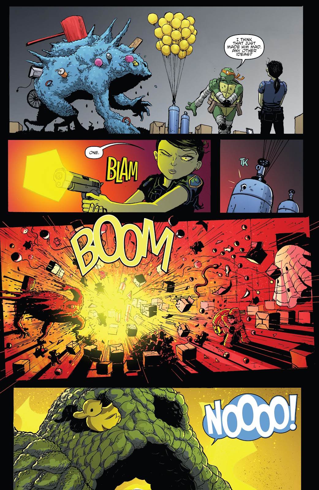 Teenage Mutant Ninja Turtles Universe issue 6 - Page 22
