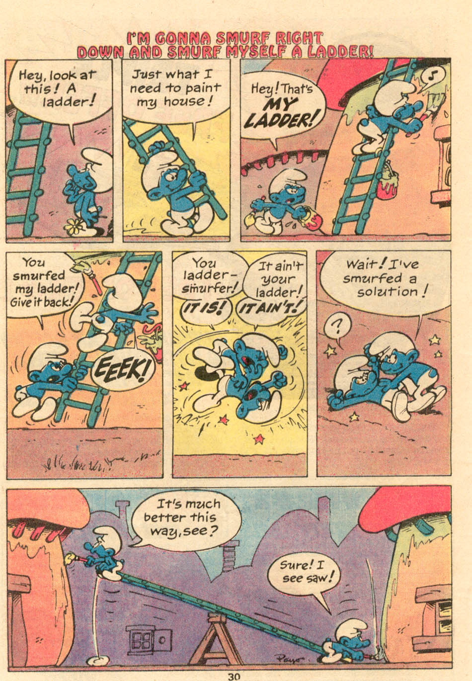 Read online Smurfs comic -  Issue #1 - 24