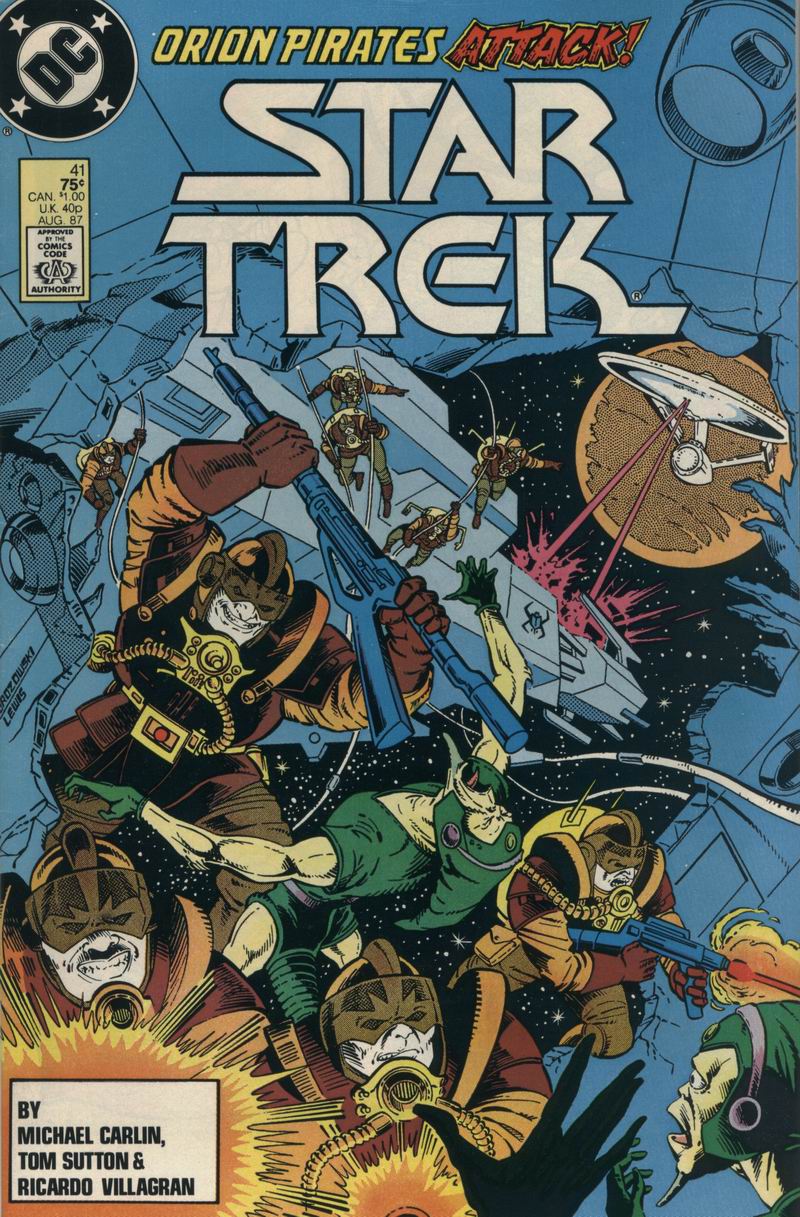 Read online Star Trek (1984) comic -  Issue #41 - 1