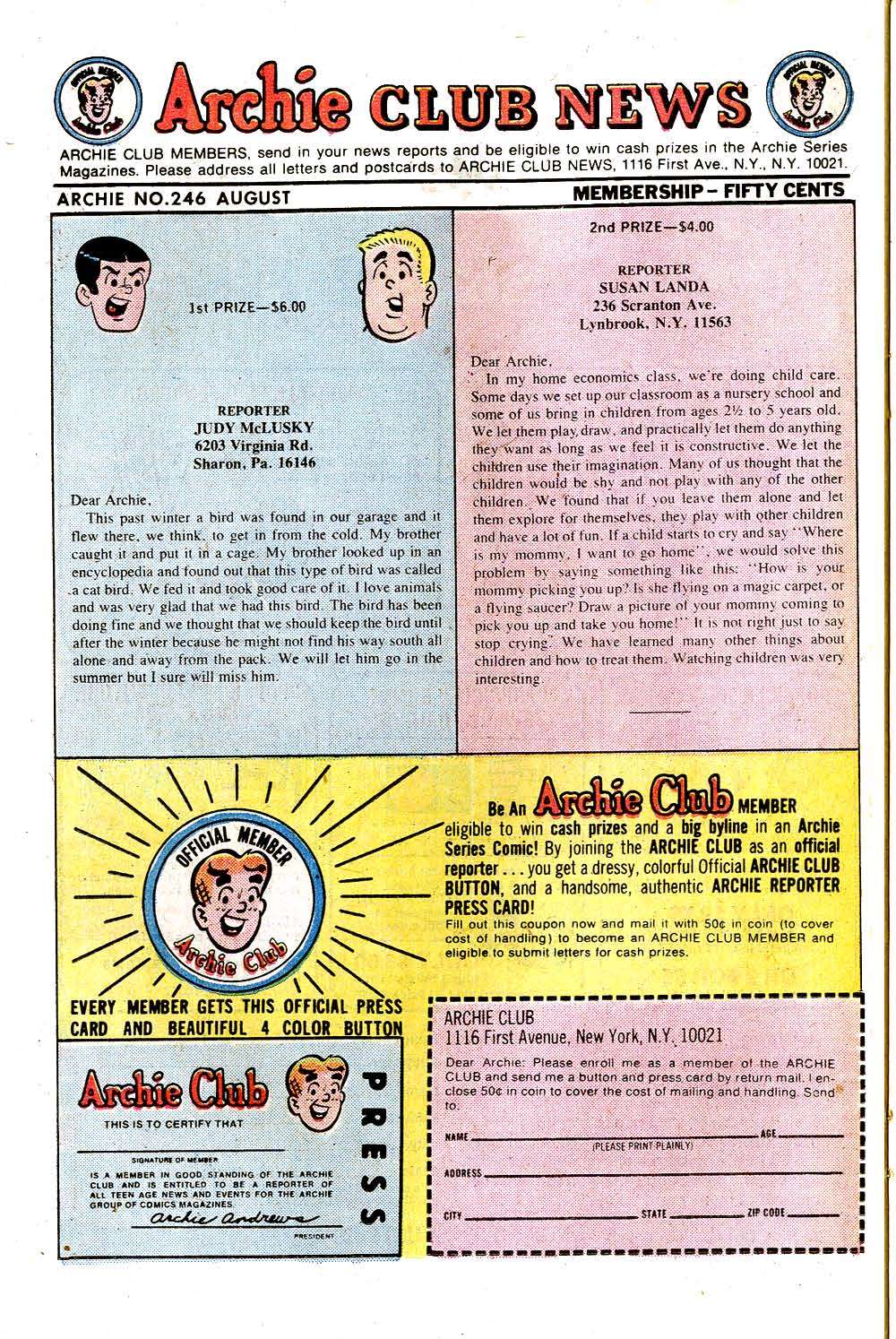 Read online Archie (1960) comic -  Issue #246 - 26