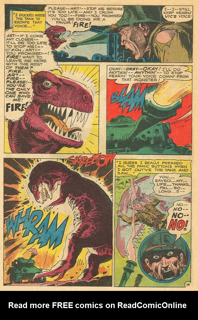 Read online Star Spangled War Stories (1952) comic -  Issue #124 - 41