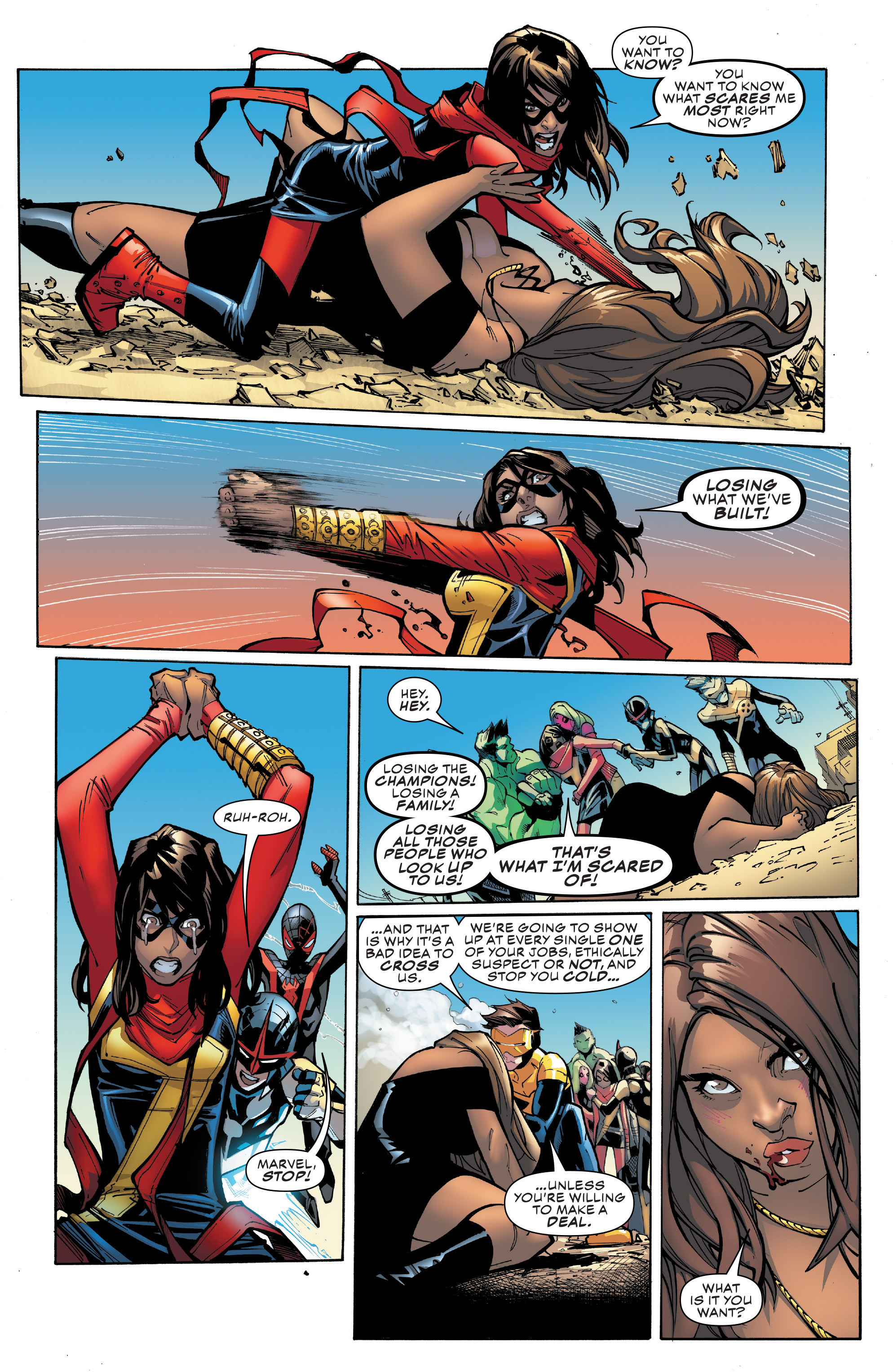 Read online Champions (2016) comic -  Issue #7 - 18