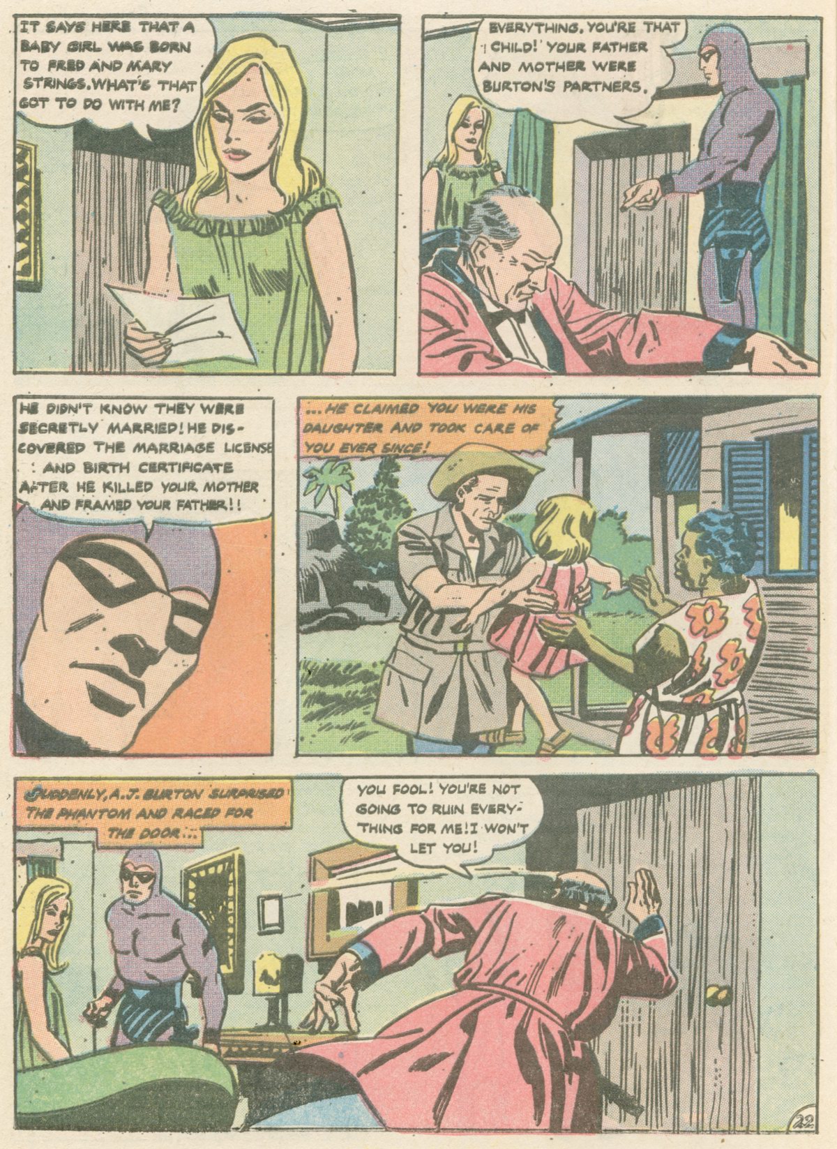 Read online The Phantom (1969) comic -  Issue #61 - 23