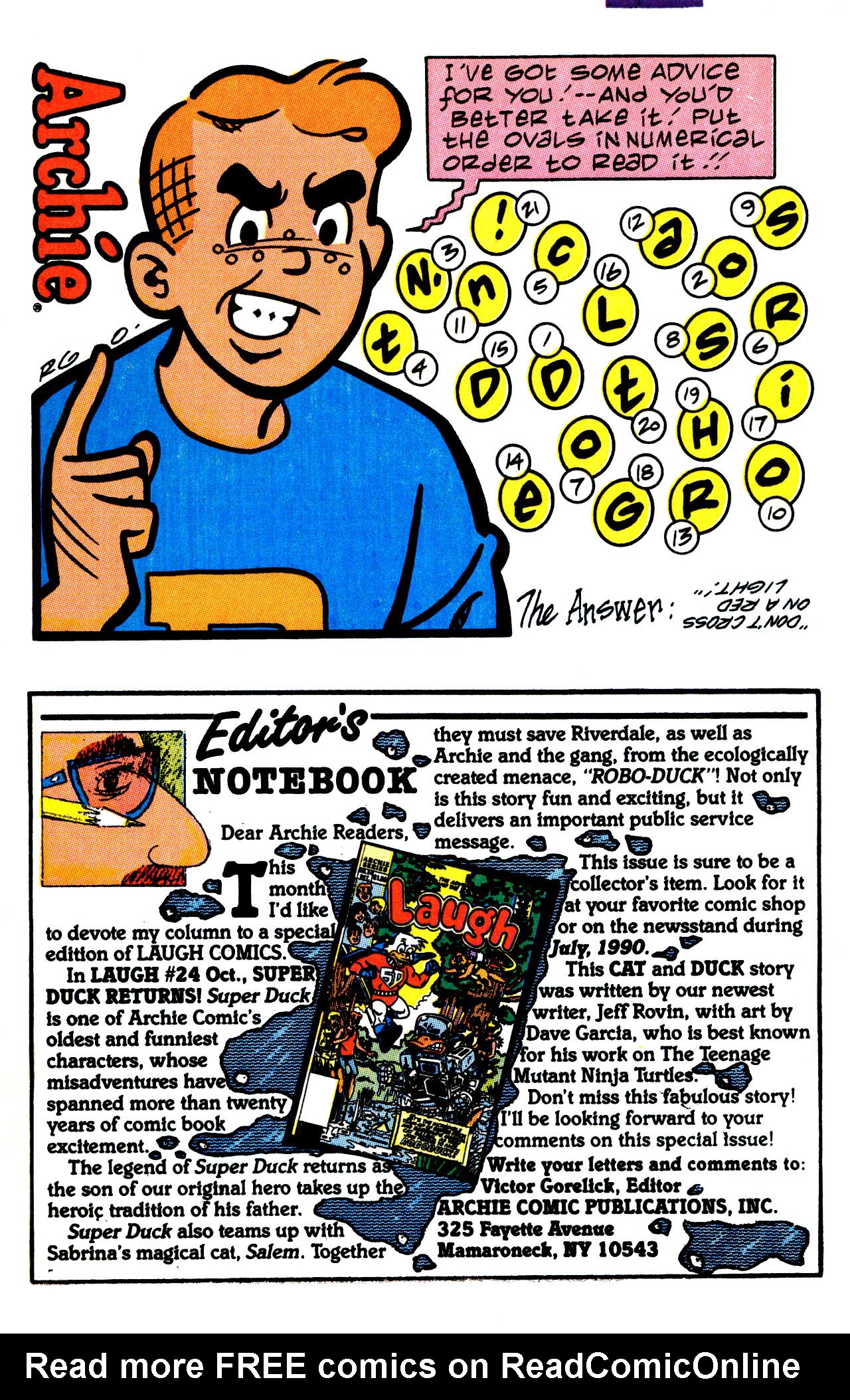 Read online Archie's R/C Racers comic -  Issue #7 - 11
