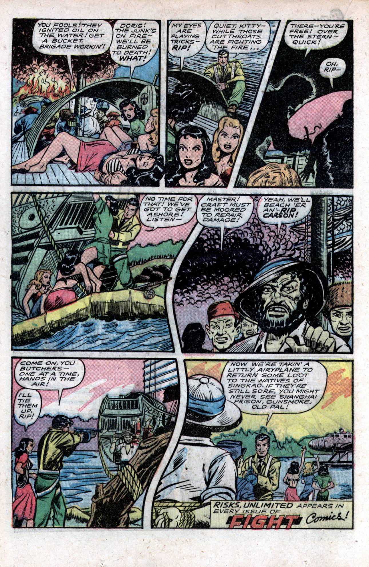 Read online Fight Comics comic -  Issue #54 - 20